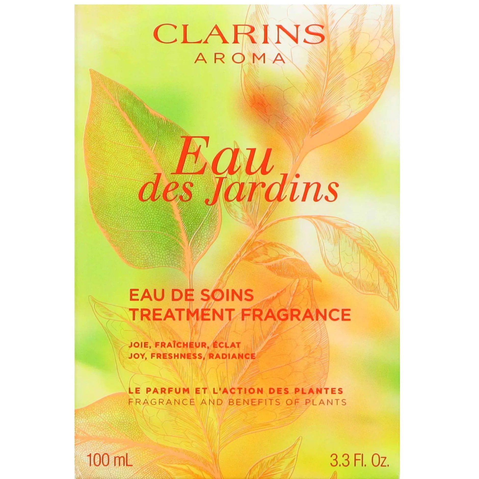 Clarins Eau des Jardins Treatment Fragrance 100ml / 3.3 fl.oz. Outlet