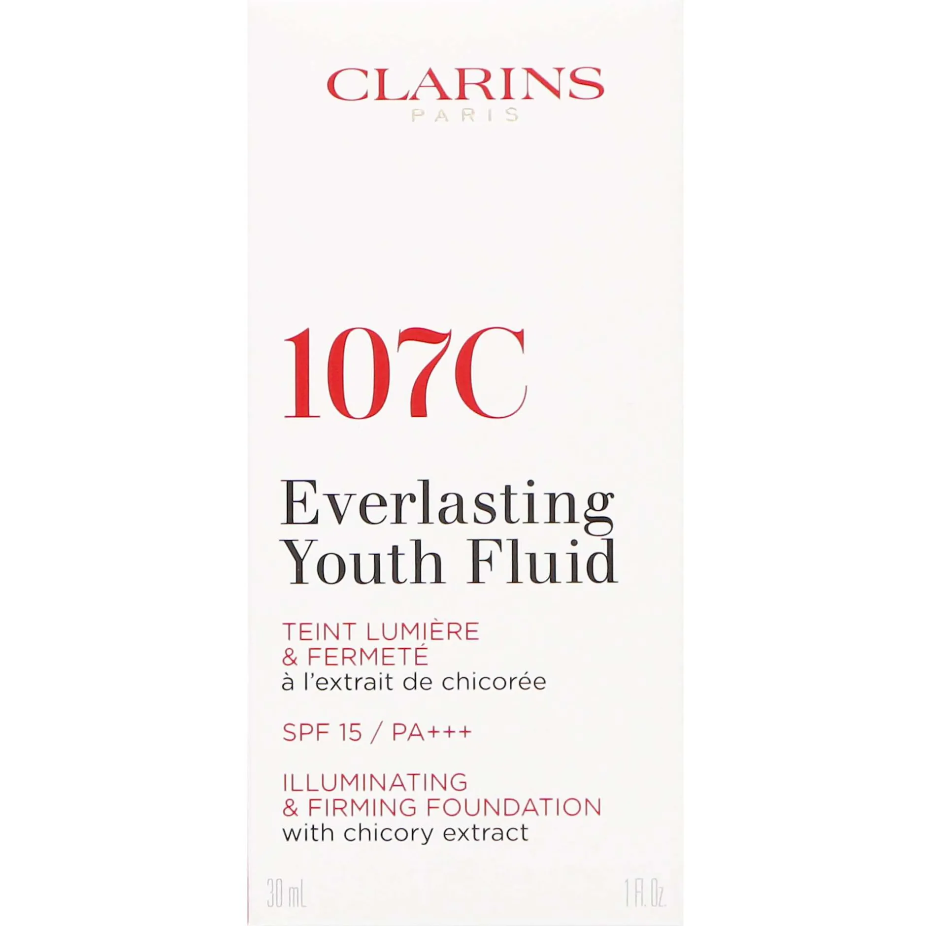 Clarins Everlasting Youth Fluid SPF15 107C 30ml Discount