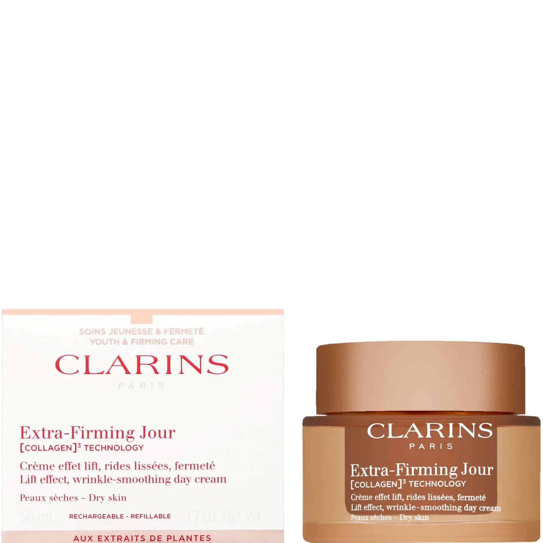 Clarins Extra-Firming Jour Day Cream Dry Skin 50ml Hot