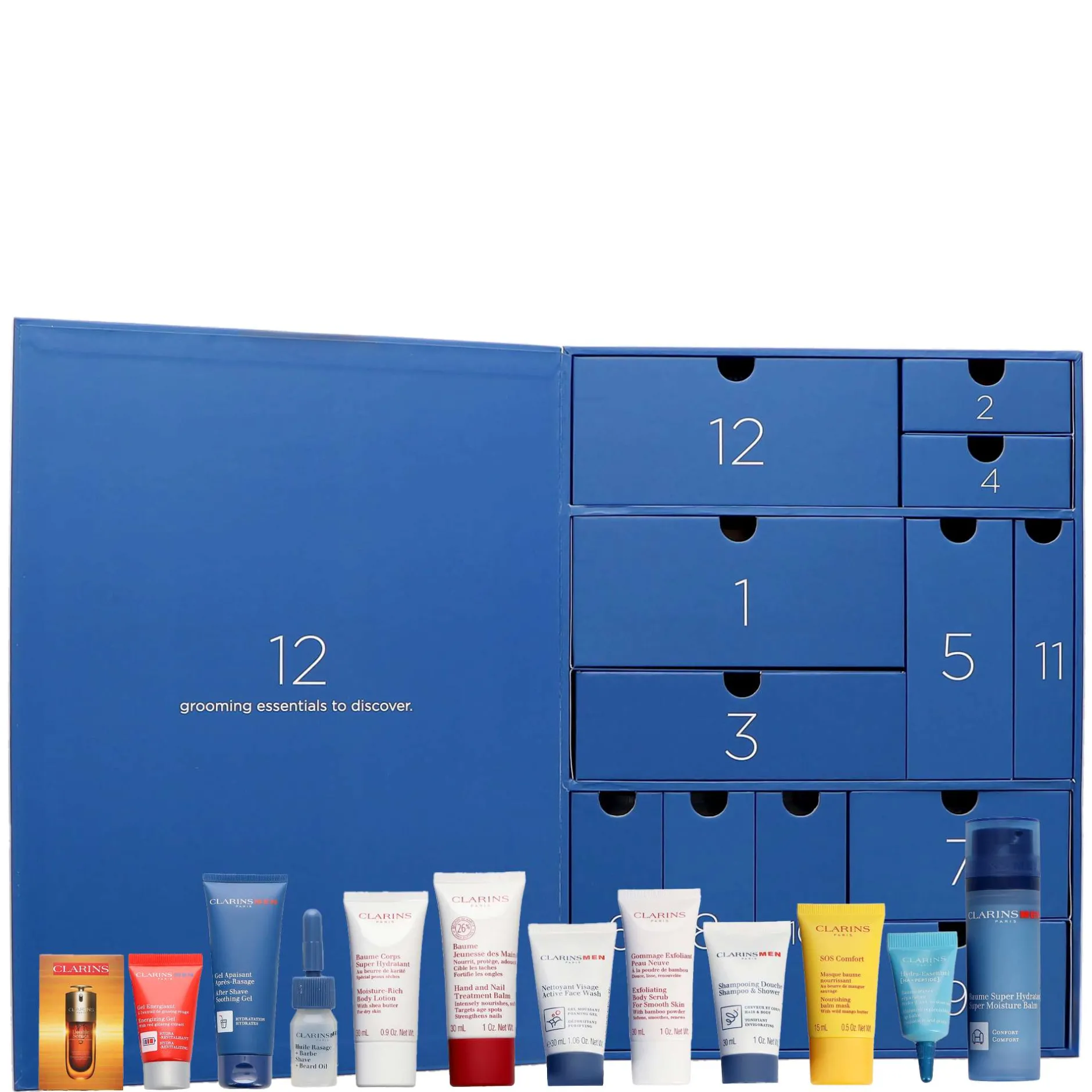 Clarins Gifts & Sets Men 12 Day Advent Calendar Clearance