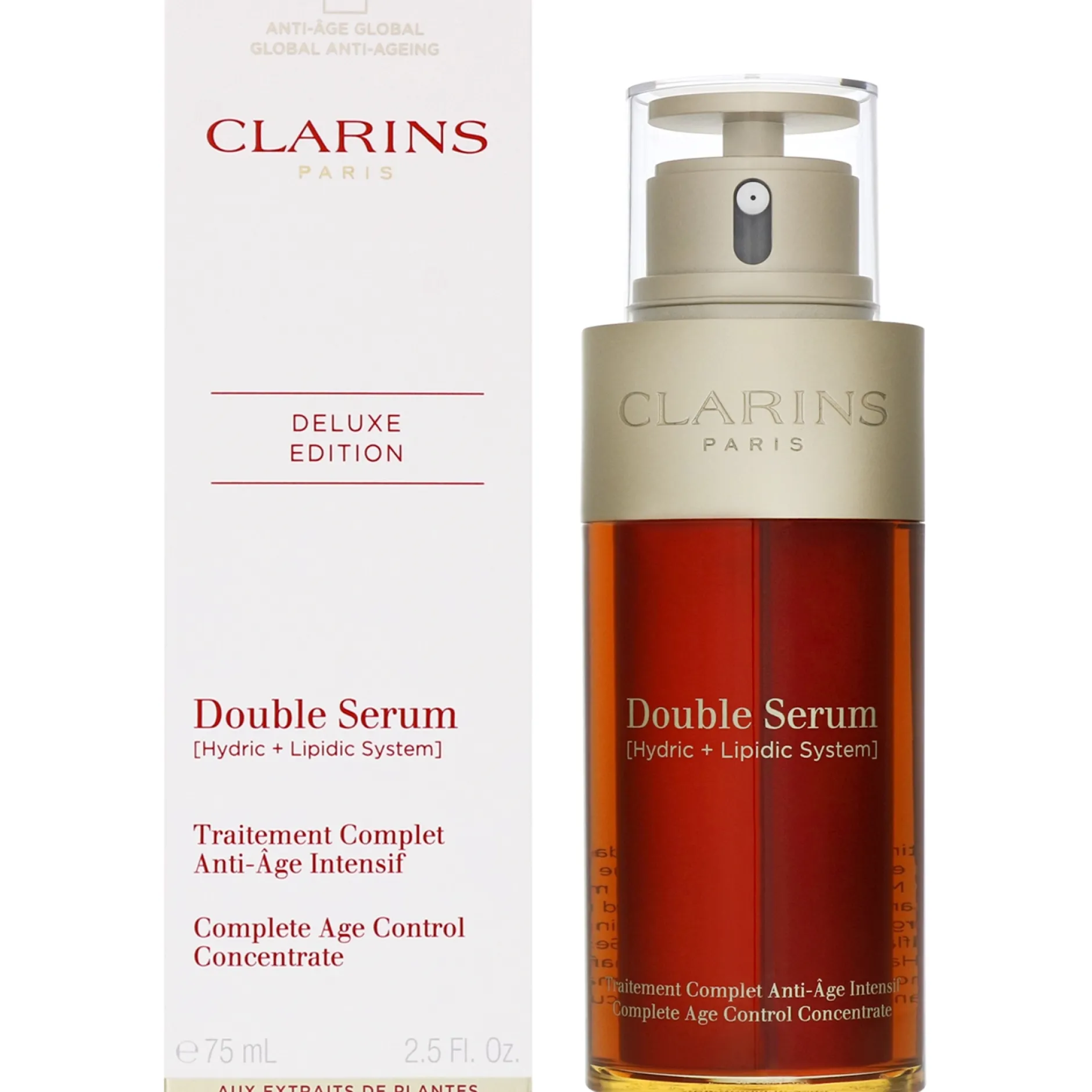Clarins Serums Double Serum Complete Age Control Concentrate 75ml Outlet