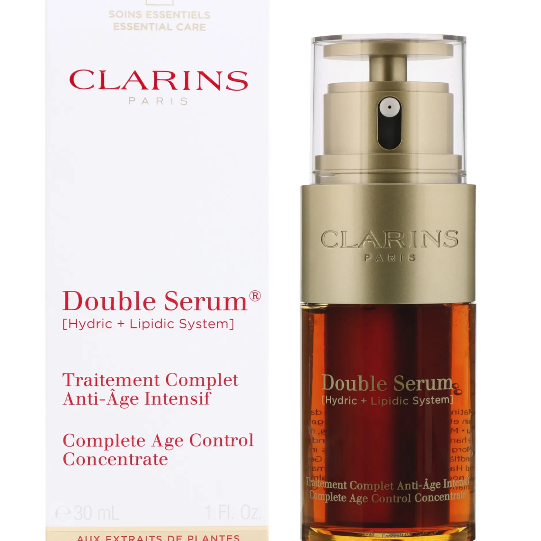 Clarins Serums Double Serum Complete Age Control Concentrate 30ml / 1 fl.oz. Clearance