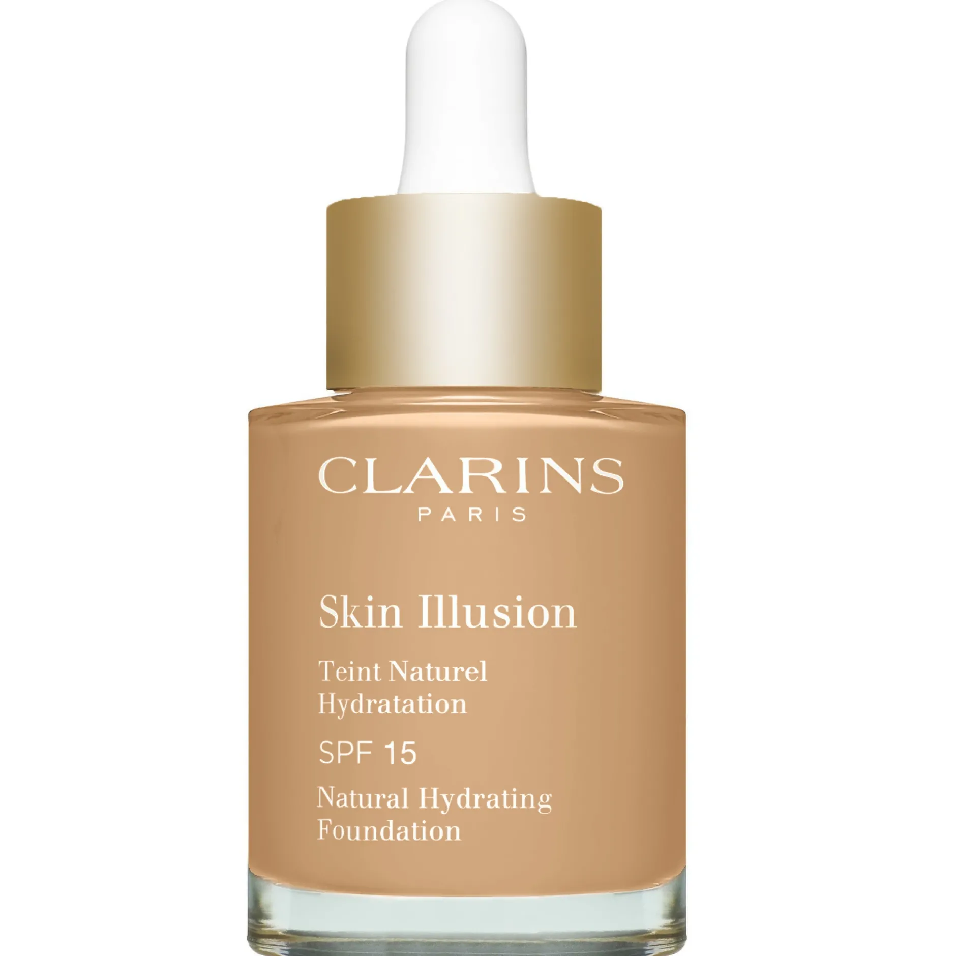 Clarins Skin Illusion Natural Hydrating Foundation SPF15 110N Honey 30ml / 1 fl.oz. Discount