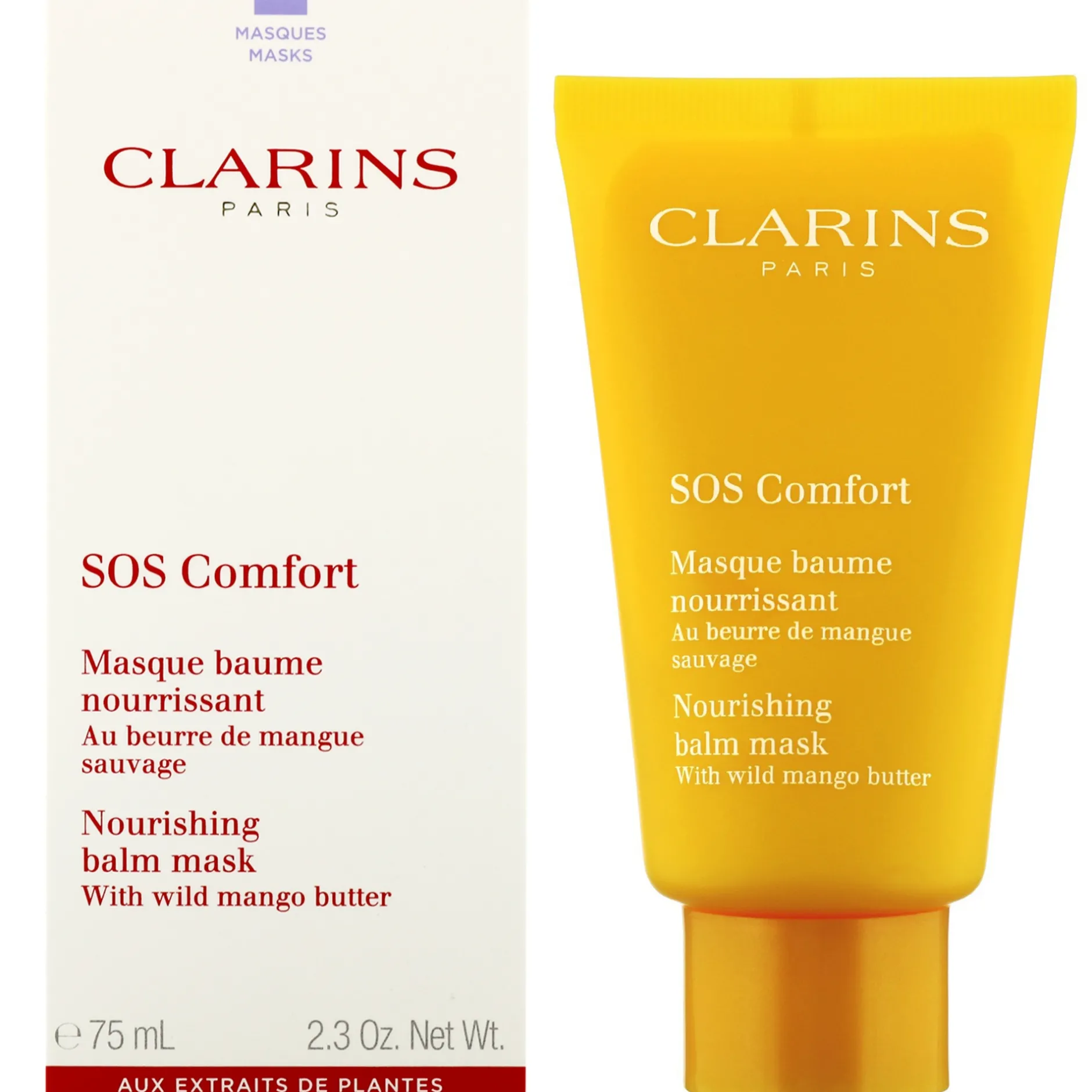Clarins SOS Masks Comfort Face Mask 75ml / 2.3 oz. Discount