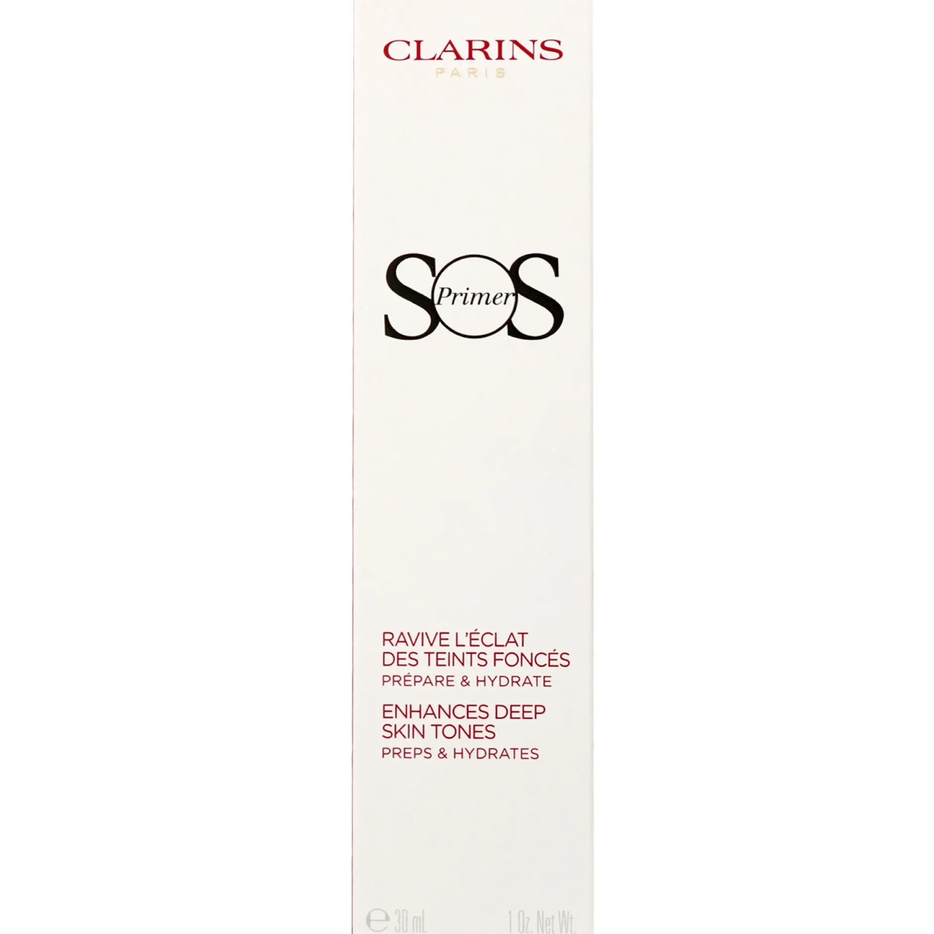 Clarins SOS Primer 01 Rose: Minimises Signs Of Fatigue 30ml / 1 oz. Hot