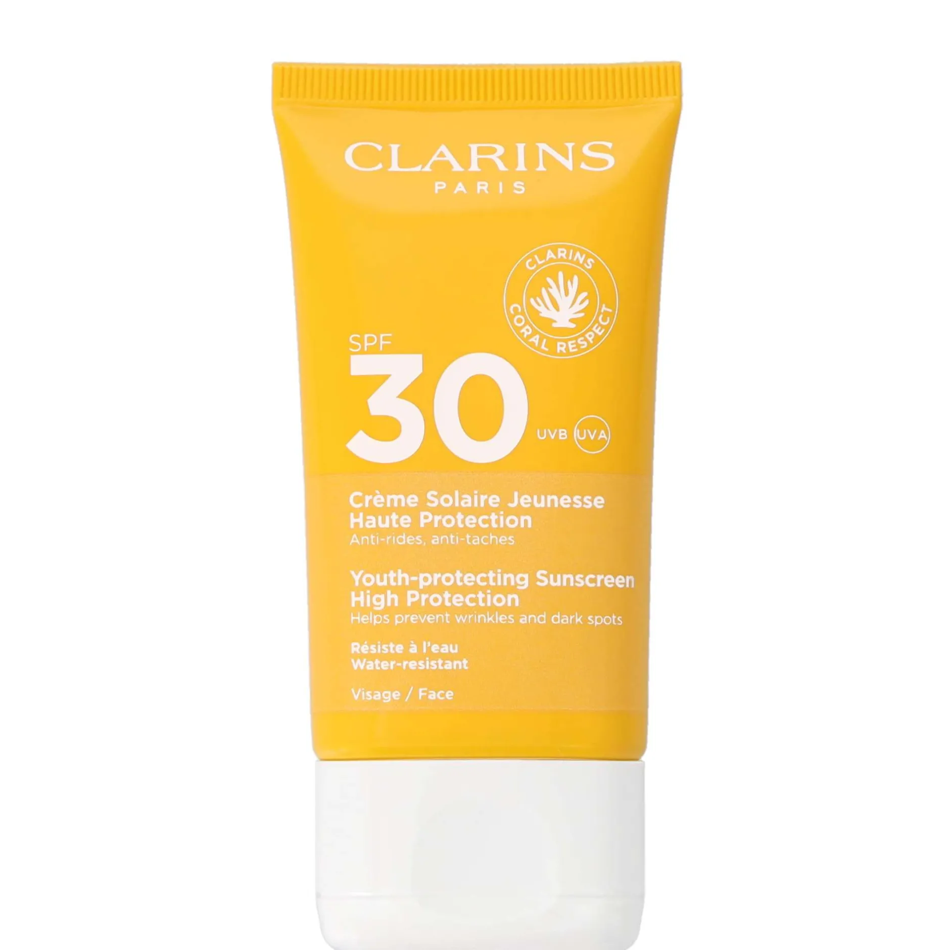 Clarins Sun Care Youth-protecting Sunscreen High Protection SPF30 50ml Hot