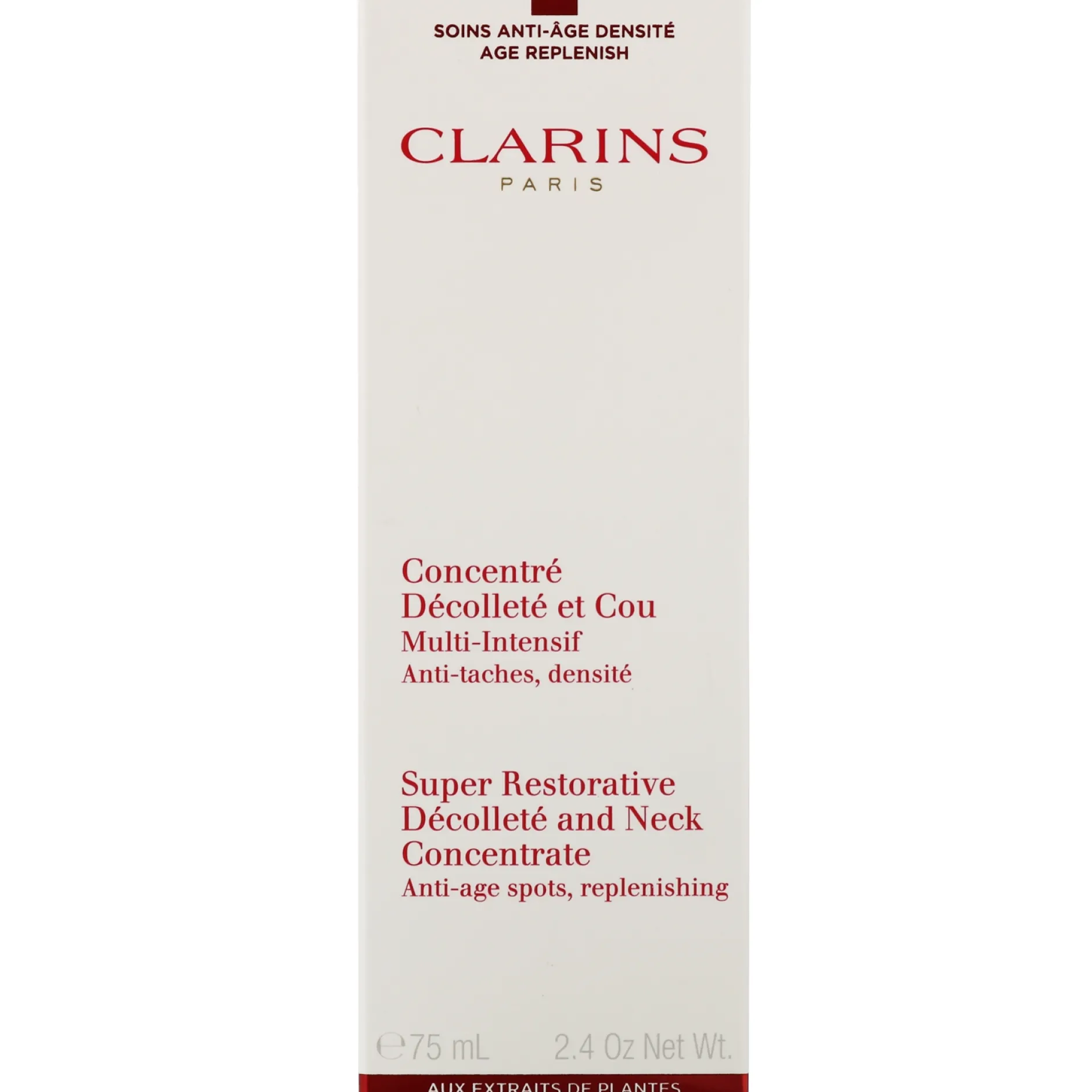 Clarins Super Restorative Decollete And Neck Concentrate 75ml / 2.4 oz. Sale