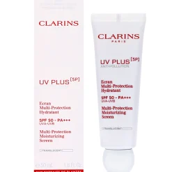 Clarins UV Plus [5P] Anti-Pollution Multi-Protection Moisturizing Screen SPF50 Translucent 50ml Online