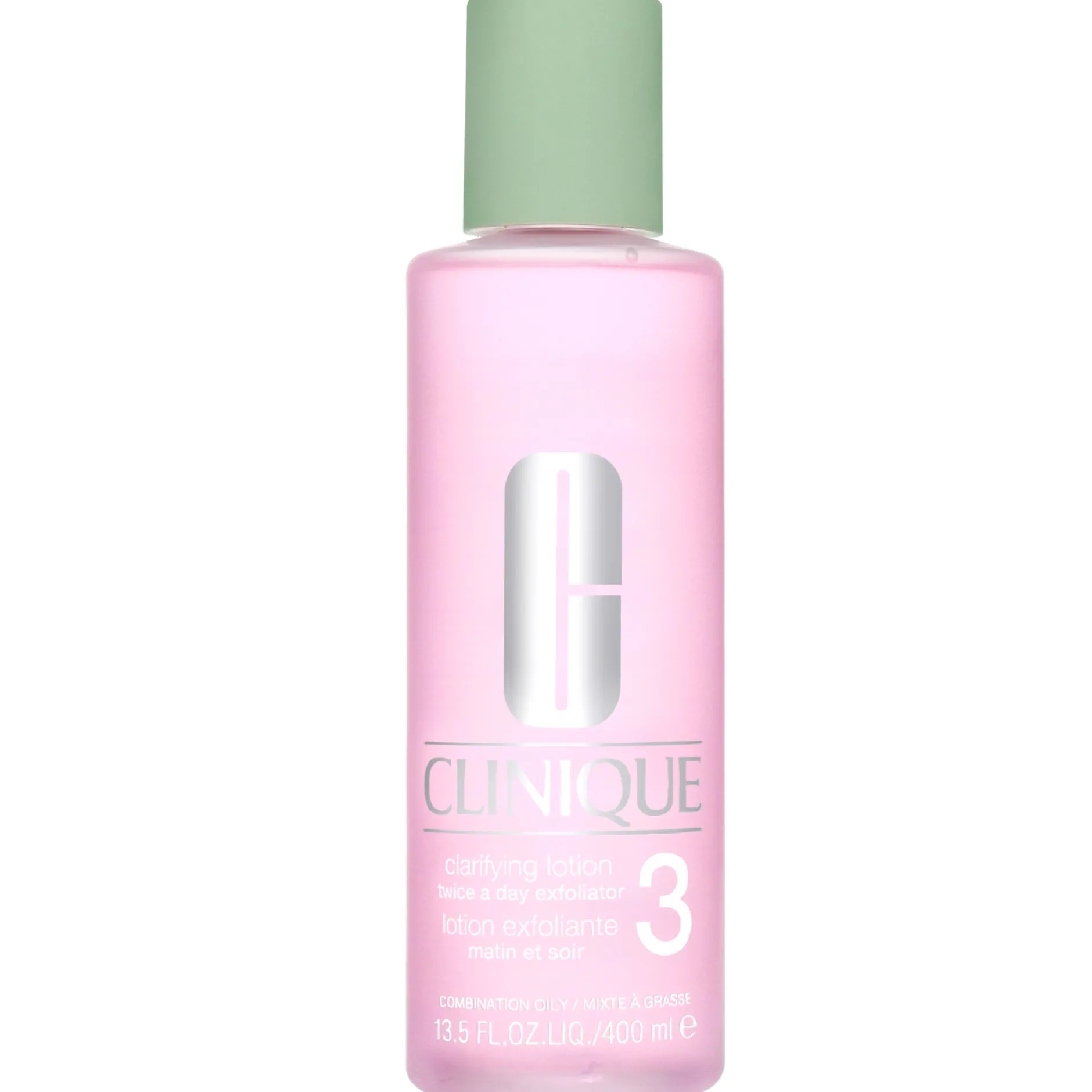 Clinique Clarifying Lotion Twice A Day Exfoliator 3 for Combination and Oily Skin 200ml / 6.7 fl.oz. Hot