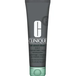 Clinique Cleansers & Makeup Removers All About Clean 2-In-1 Charcoal Mask + Scrub 100ml Discount