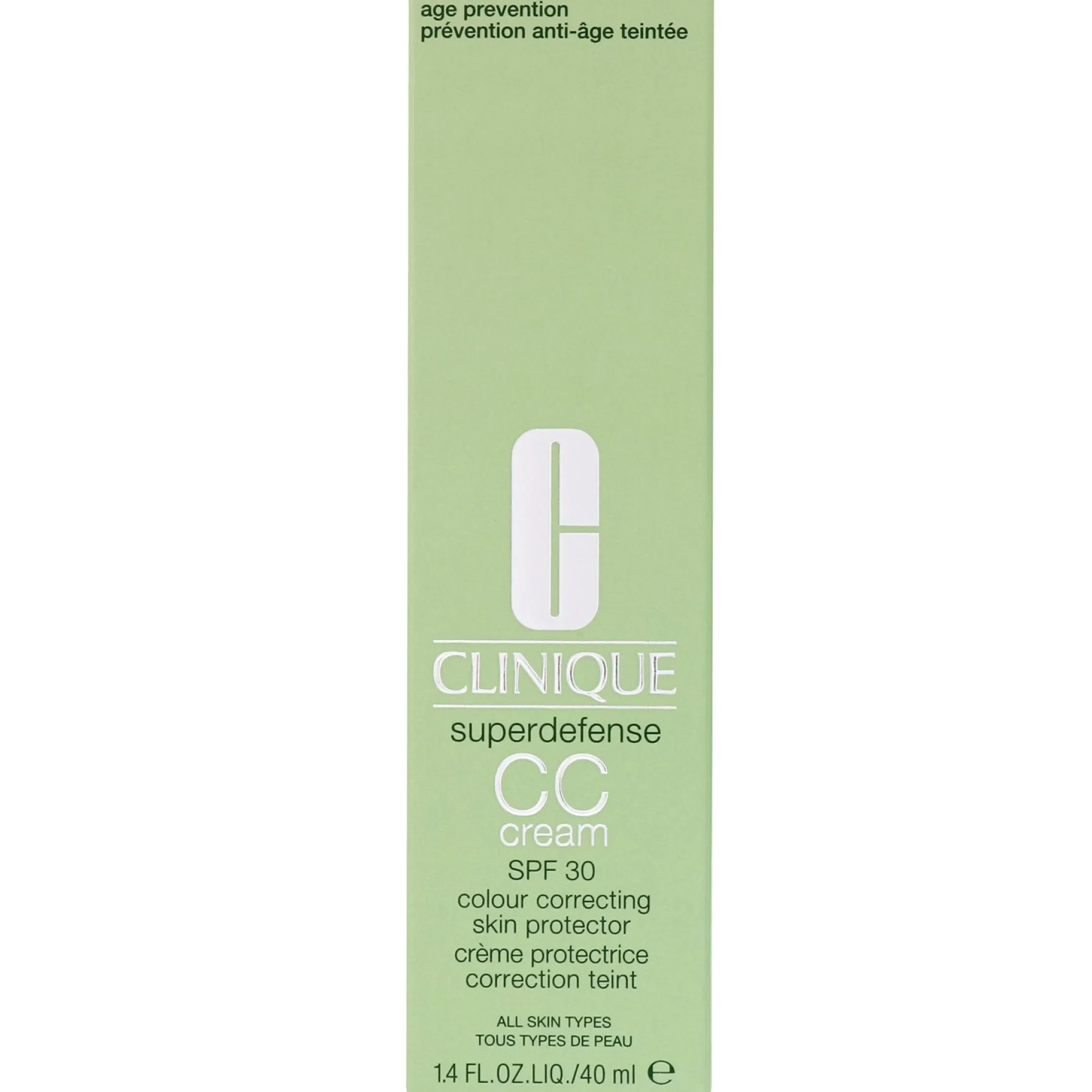Clinique Superdefense CC Cream SPF30 Colour Correcting Skin Protector Light Medium 40ml / 1.4 fl.oz.