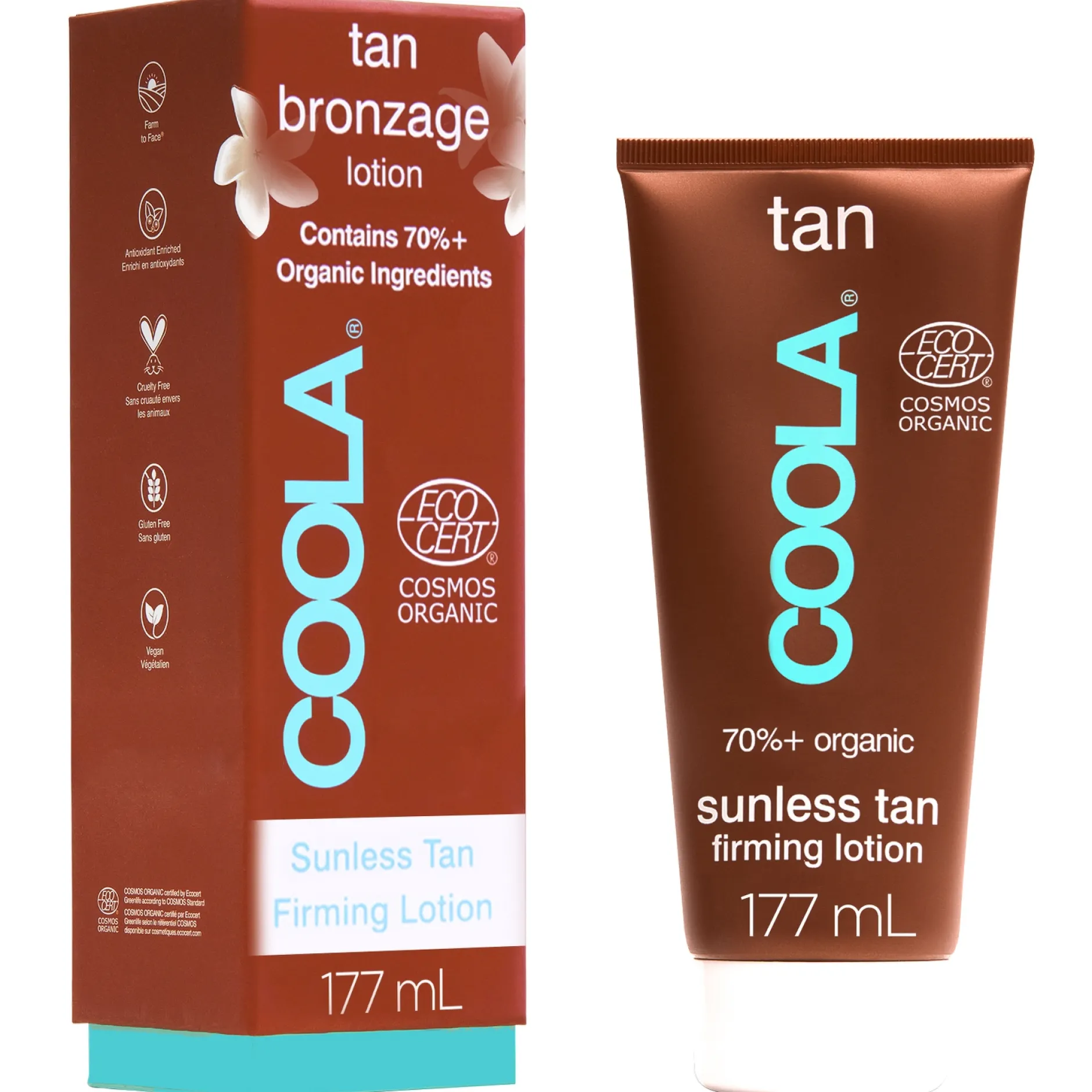 Coola Body Care Sunless Tan Firming Lotion 177ml Hot