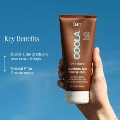 Coola Body Care Sunless Tan Firming Lotion 177ml Hot