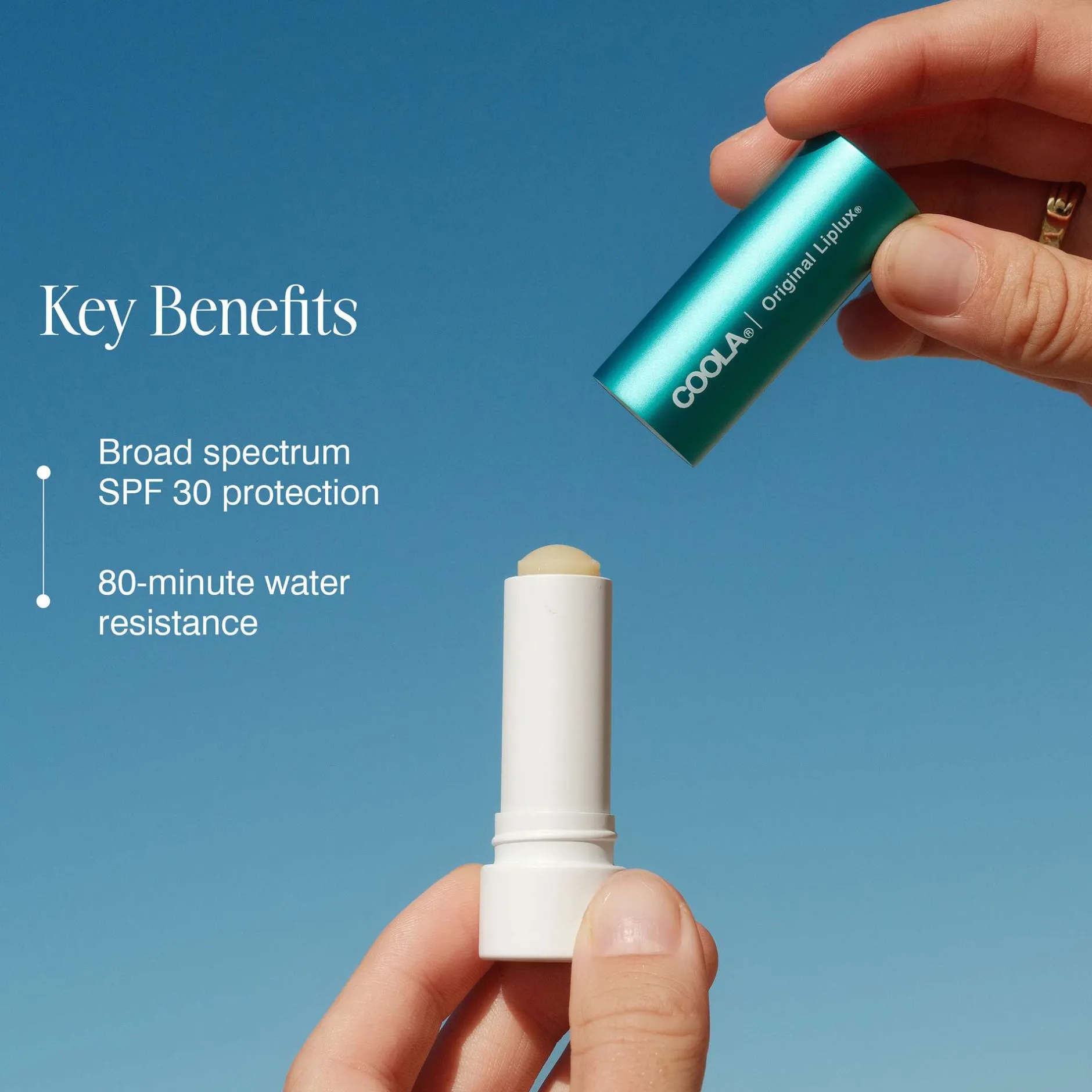 Coola Face Care Classic Liplux Lip Balm Sunscreen SPF30 Original 4.2ml Clearance
