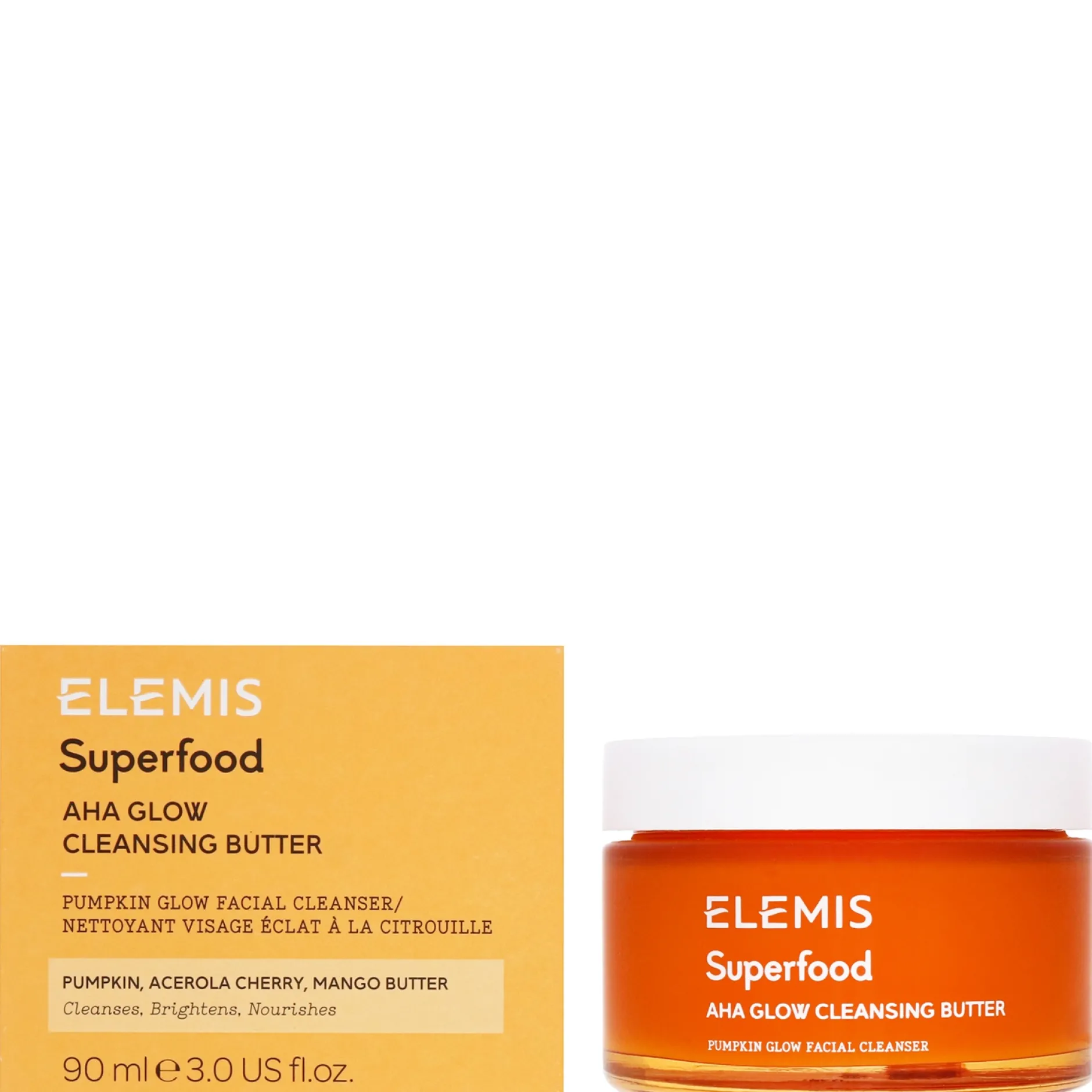 ELEMIS Superfood AHA Glow Cleansing Butter 90ml Discount