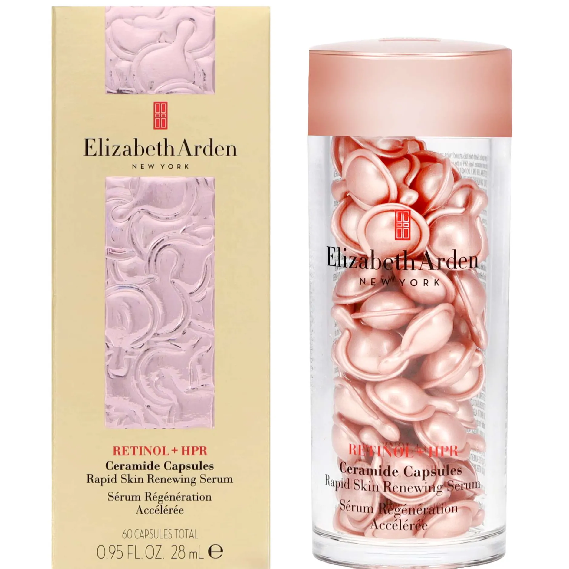 Elizabeth Arden Retinol + HPR Ceramide Capsules Rapid Skin-Renewing Serum 90 Capsules Outlet