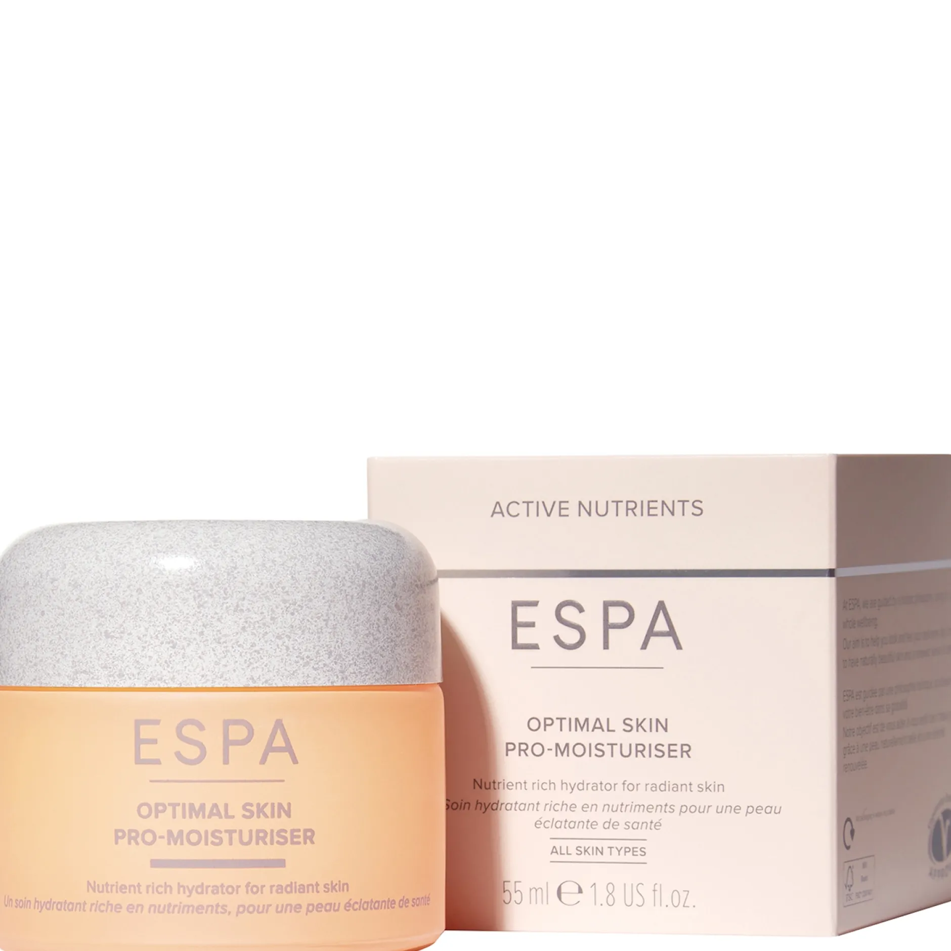 ESPA Face Moisturisers Optimal Skin ProMoisturiser 55ml New