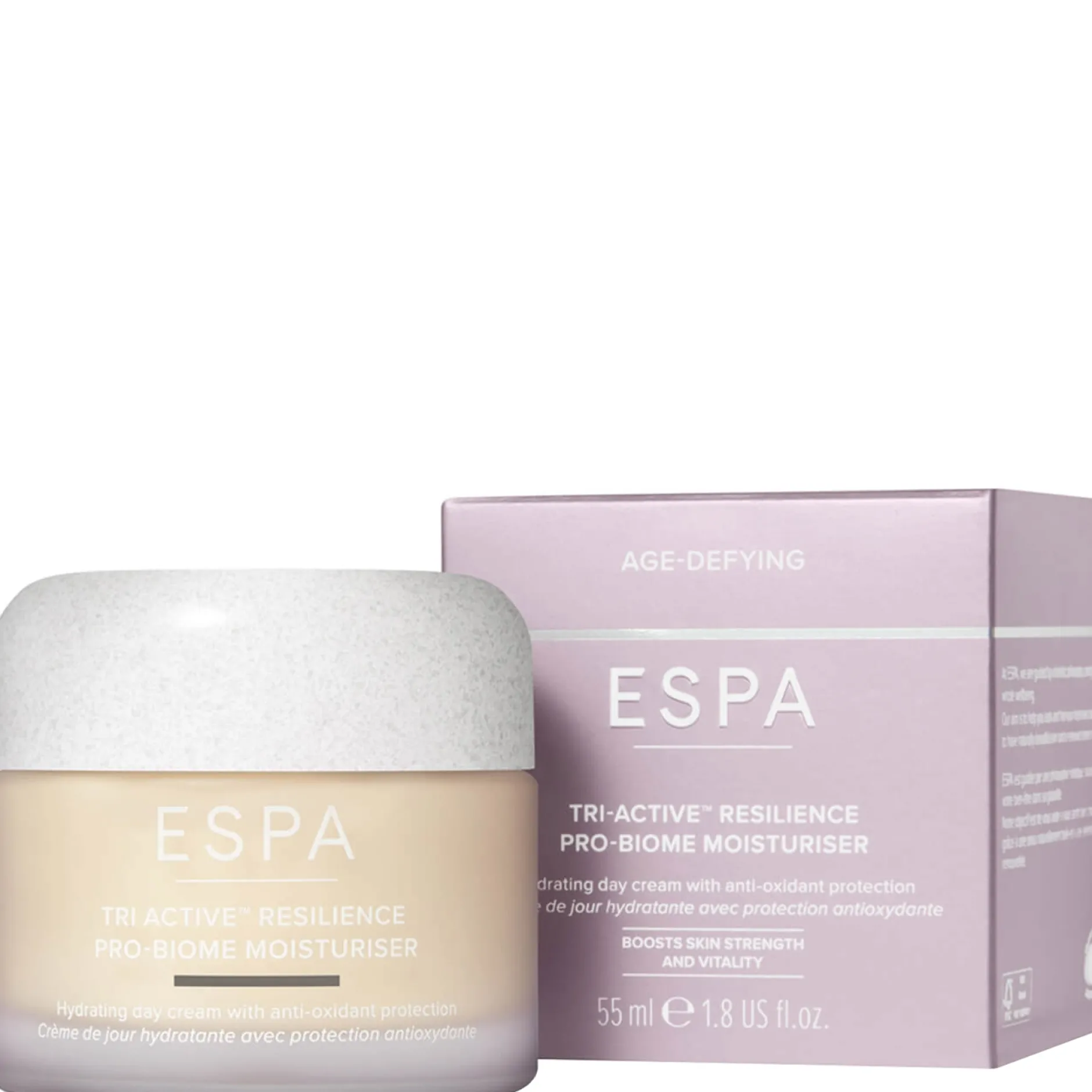 ESPA Face Moisturisers Tri-Active Resilience Pro Biome Moisturiser 55ml Hot
