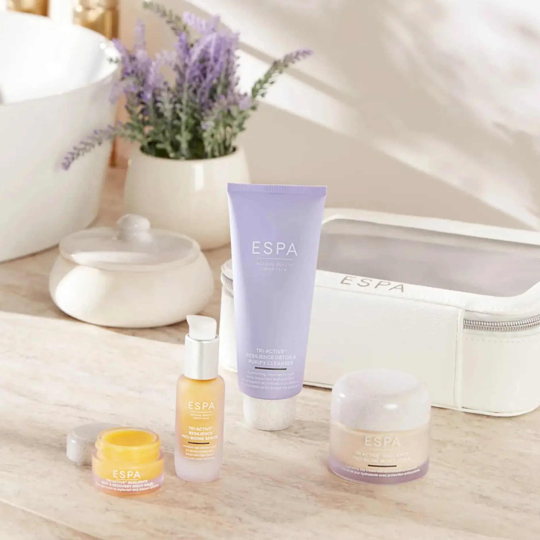ESPA Gifts & Collections Tri-Active Resillience Strength & Vitality Skin Regime Set Sale