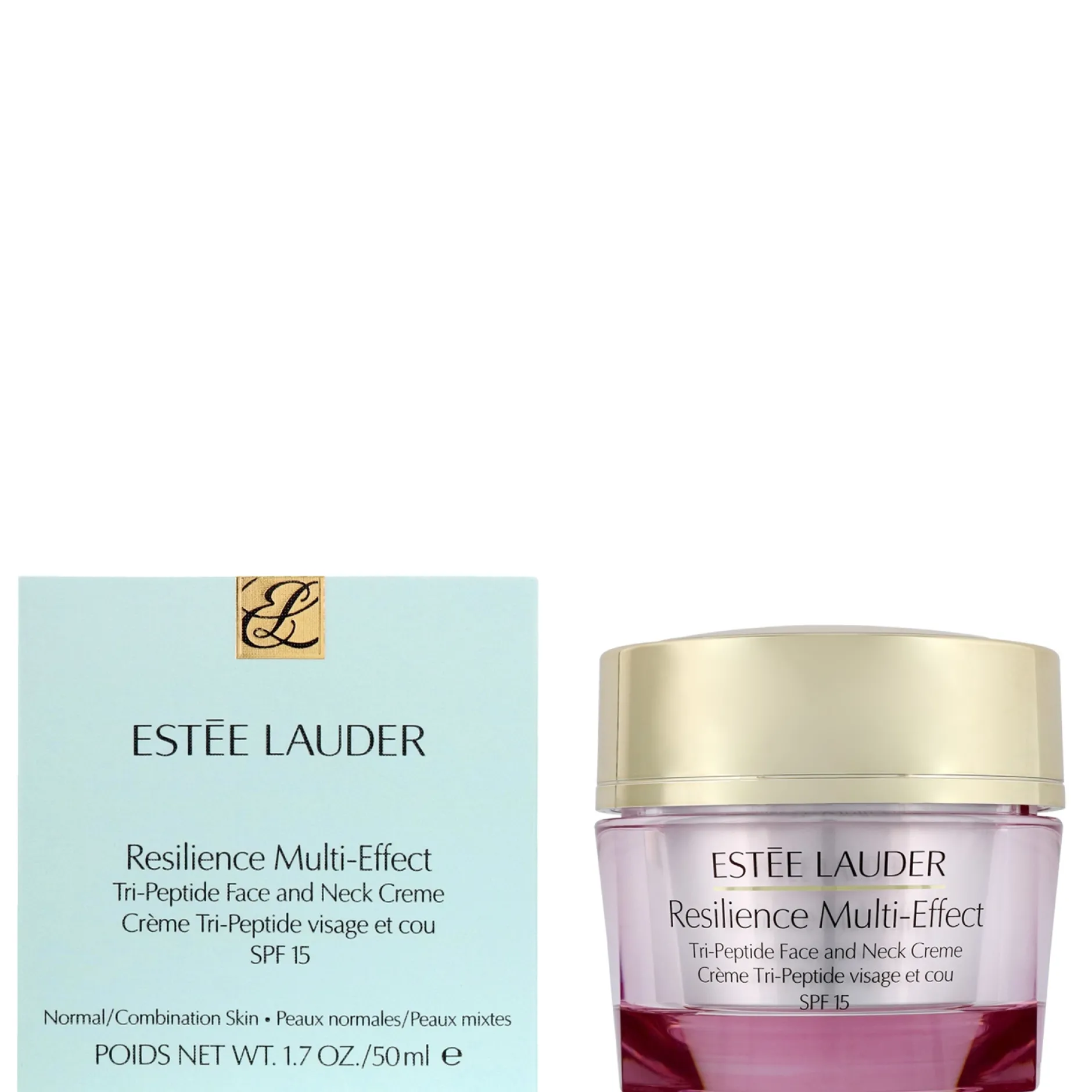 Estée Lauder Resilience Multi-Effect Tri-Peptide Face and Neck Creme For Normal/Combination Skin SPF15 50ml Discount