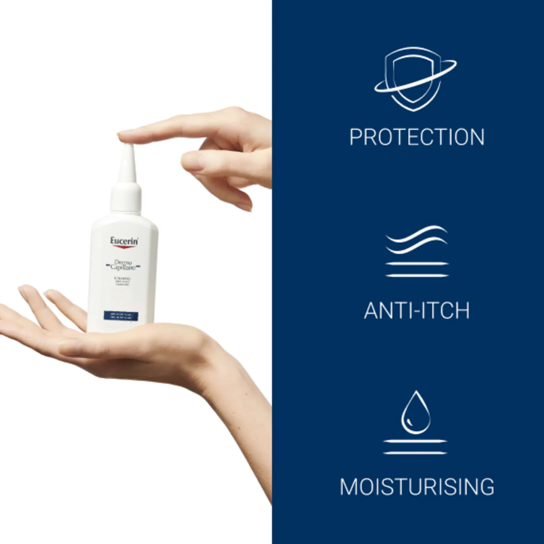 Eucerin DermoCapillaire Calming Urea Scalp Treatment 100ml Hot