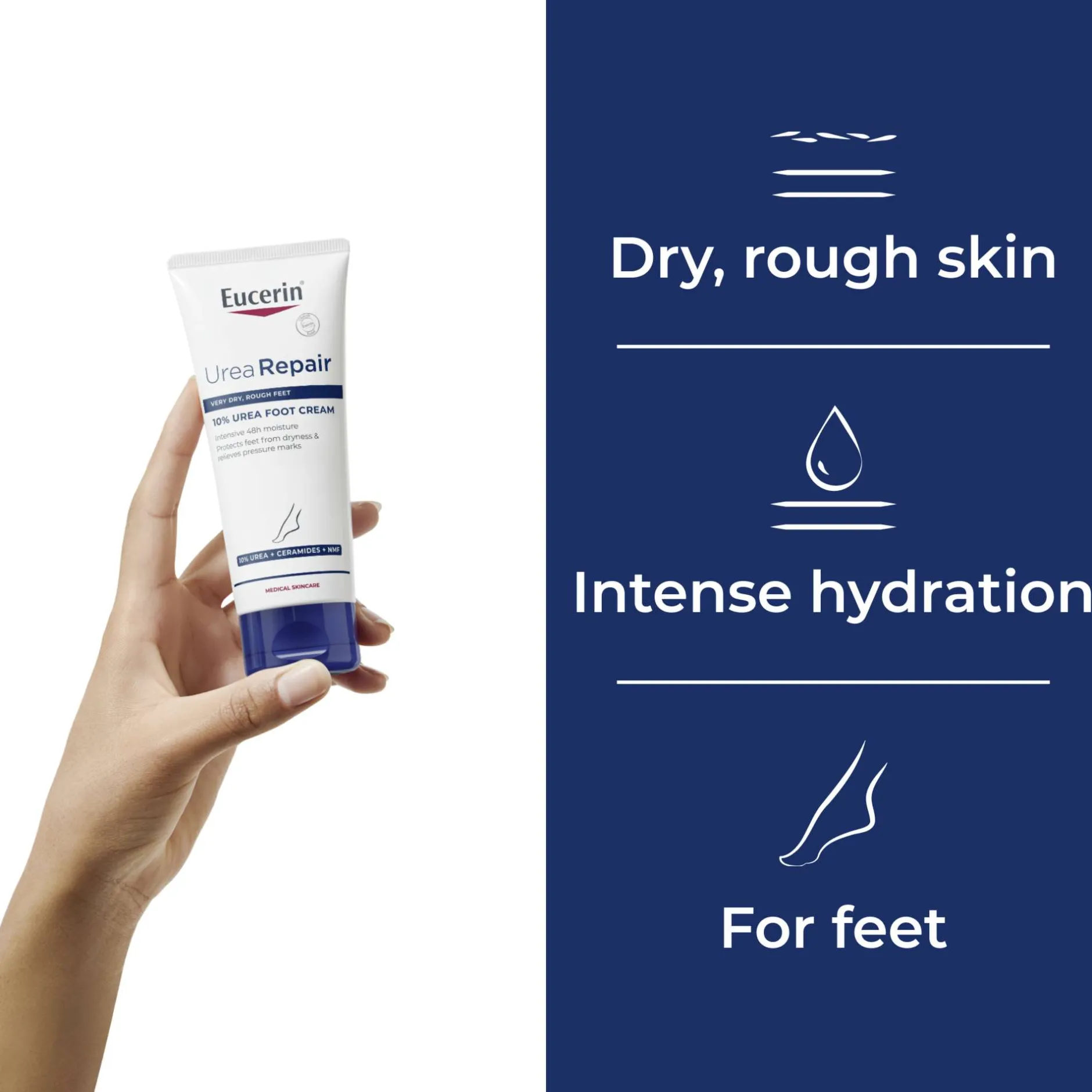 Eucerin UreaRepair Plus 10% Urea Foot Cream 100ml Sale