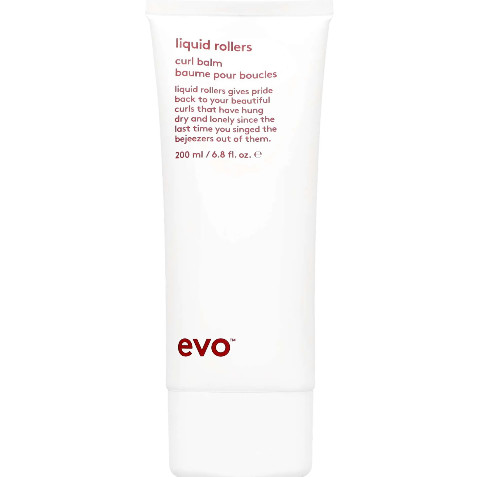 evo Hair Liquid Rollers Curl Balm 200ml Hot