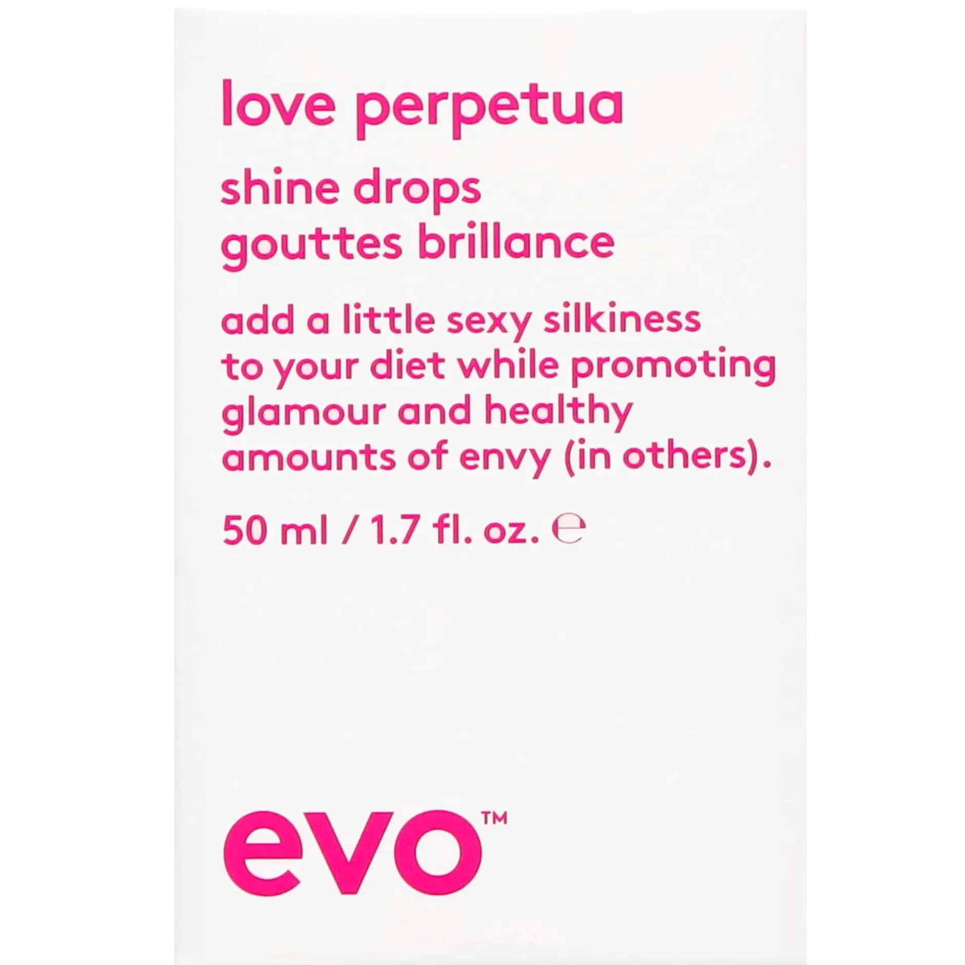 evo Hair Love Perpetua Shine Drops 50ml