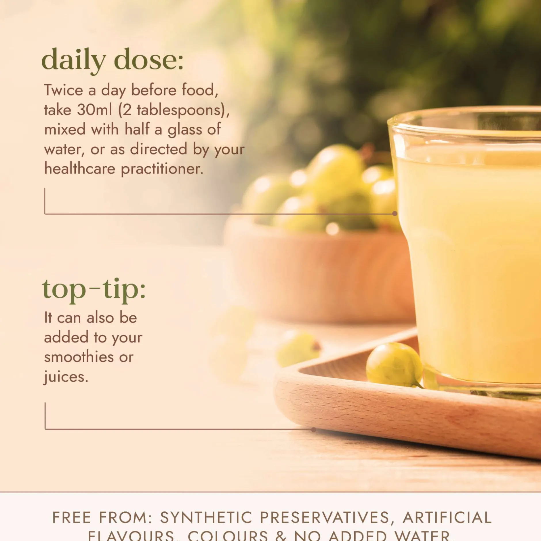 Fushi Natural Cold-Pressed Juices Amla Juice 500ml Best