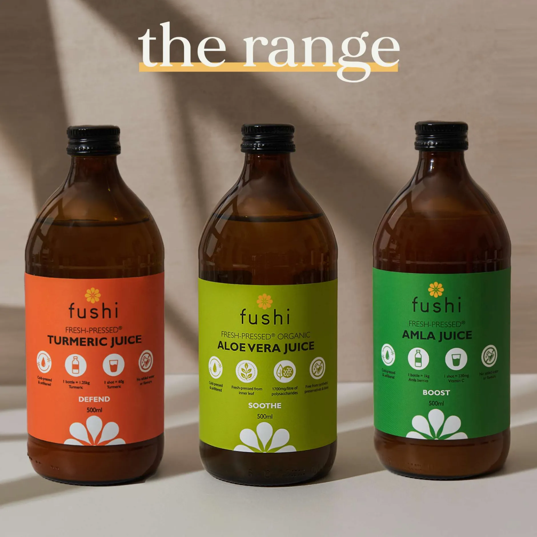 Fushi Natural Cold-Pressed Juices Organic Aloe Vera Juice 500ml Sale