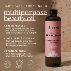 Fushi Skincare Organic Camellia Oil 100ml Online