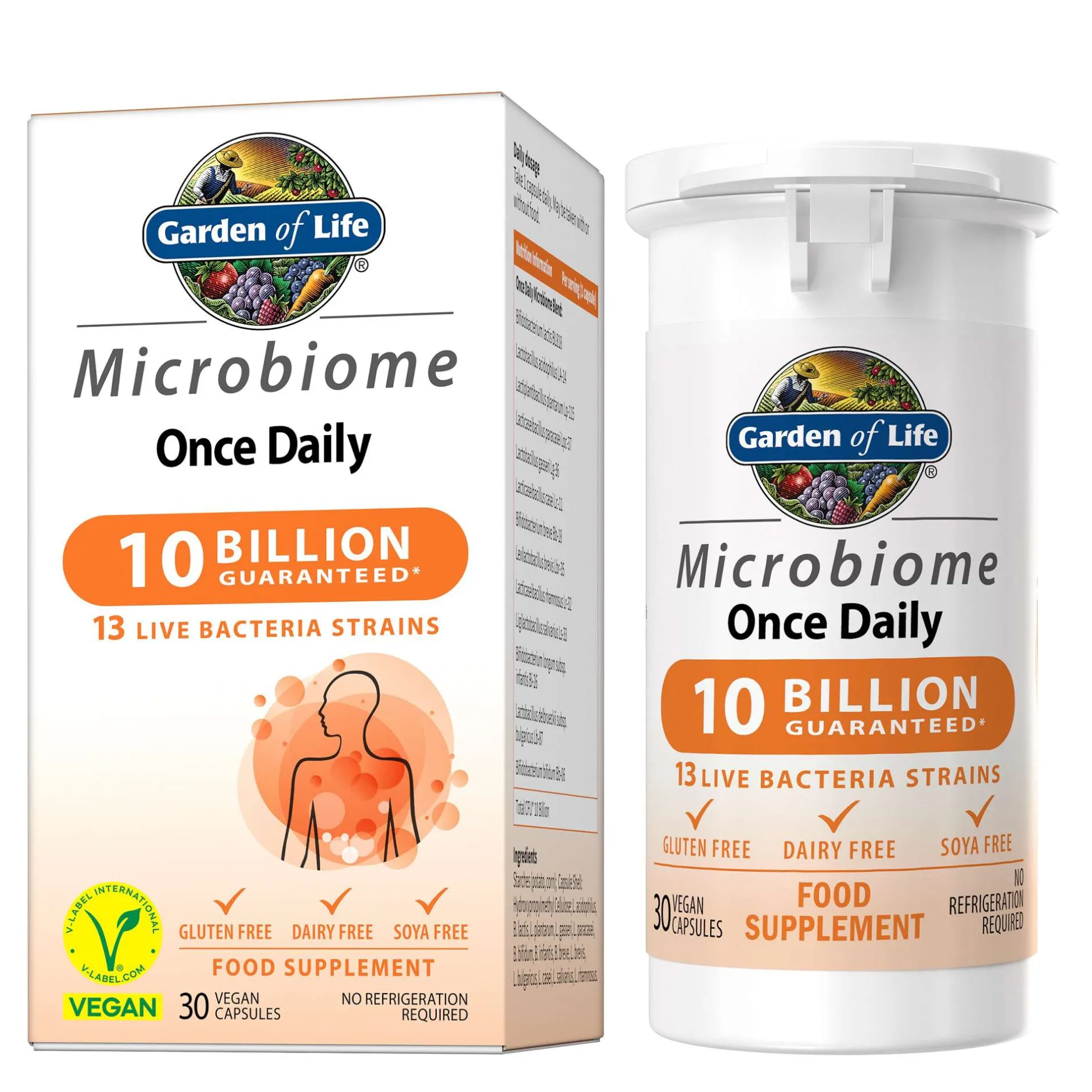 Garden of Life Microbiome Once Daily x 30 Hot