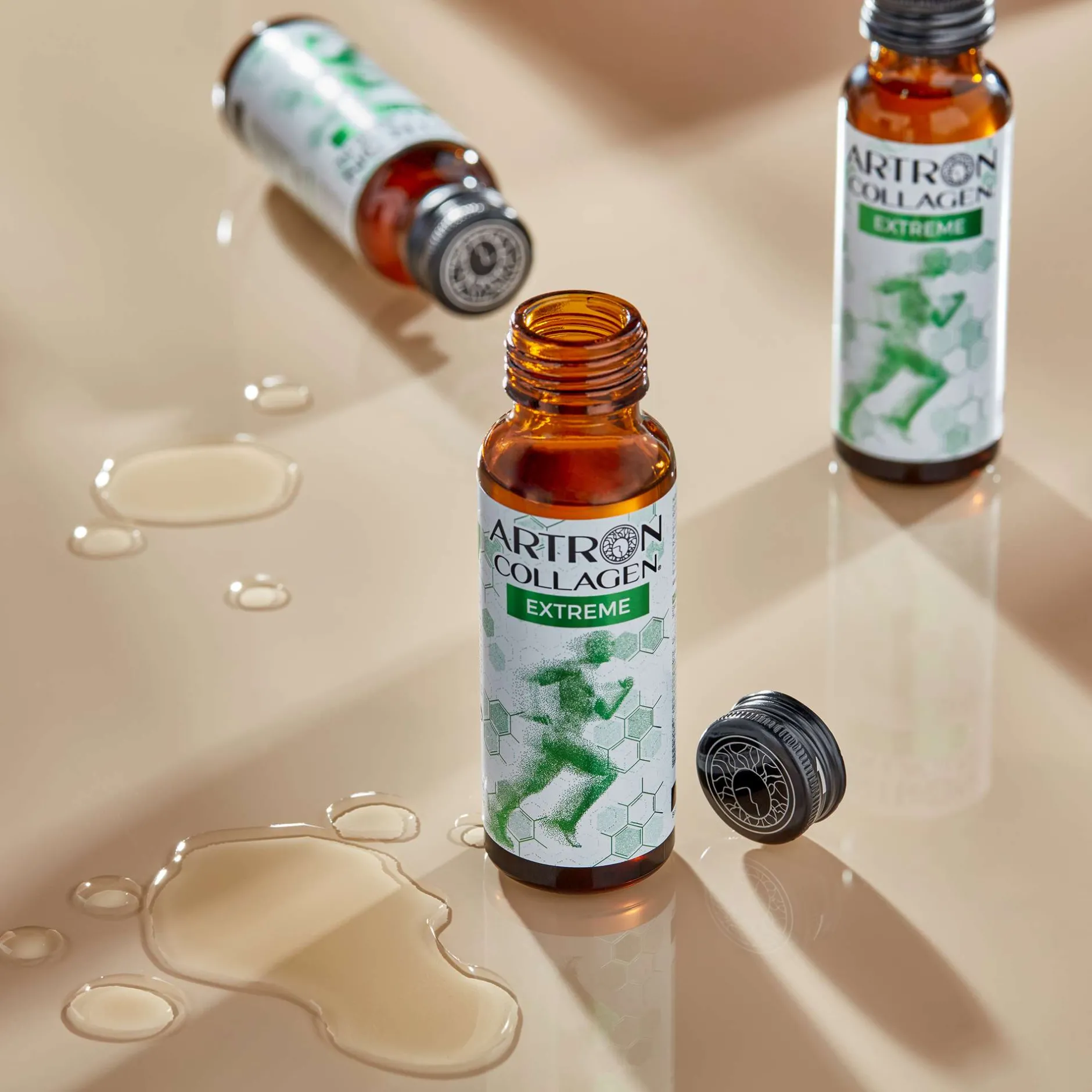 Gold Collagen Liquid Supplement Artron Extreme Liquid Food Supplement For Joints Support 10 x 50ml Sale