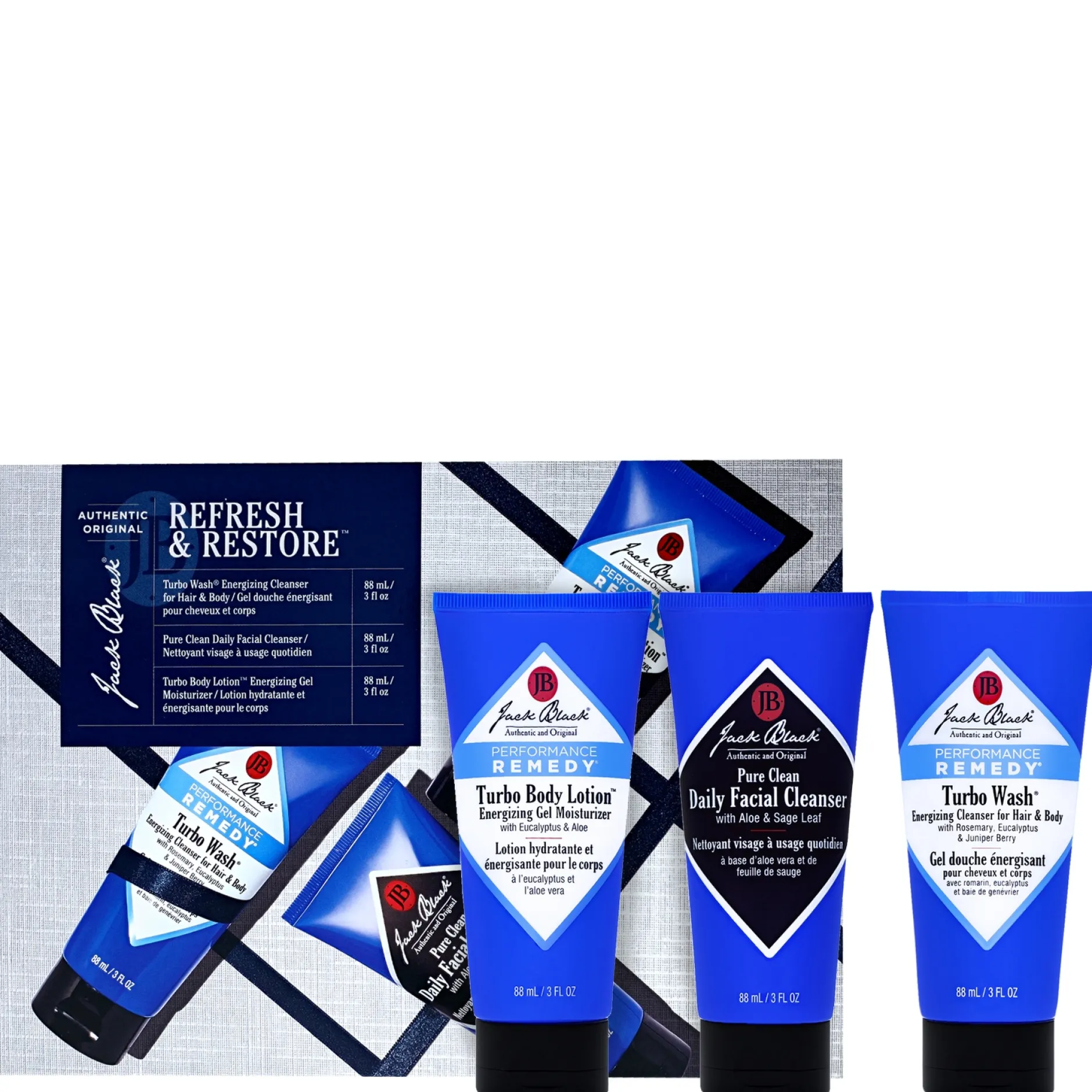 Jack Black Body Care Refresh & Restore Set Best