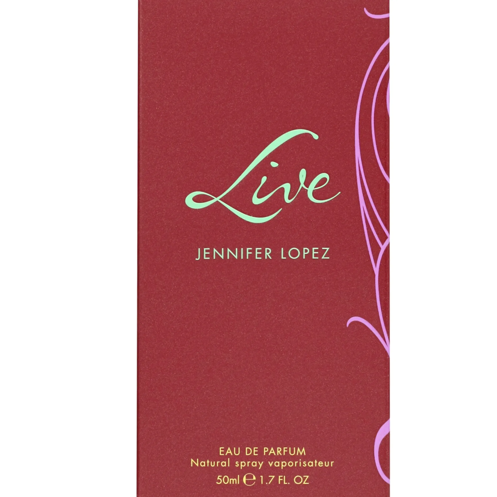 Jennifer Lopez Live Eau de Parfum Spray 50ml New
