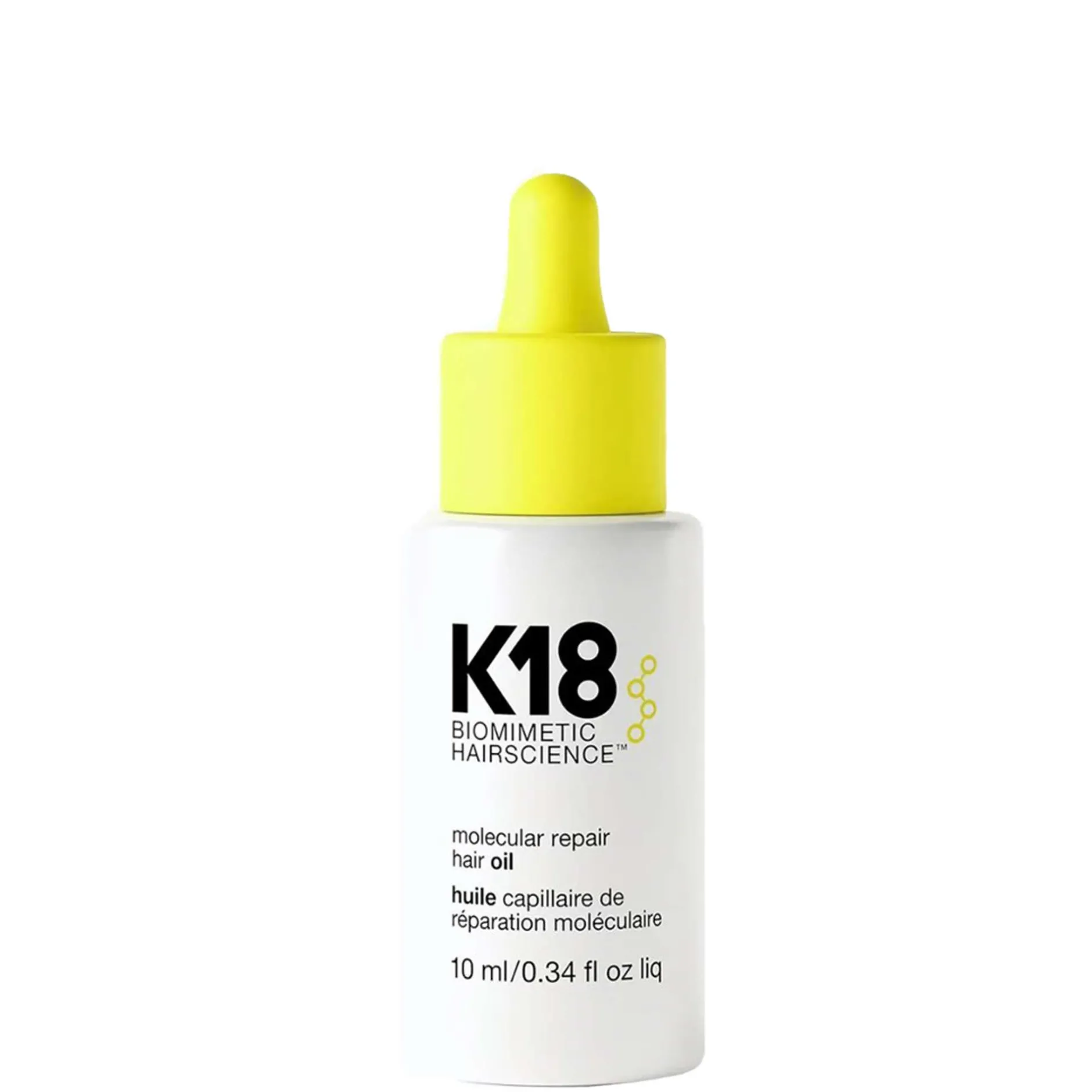 K18 Biomimetic Hairscience Molecular Repair Hair Oil 10ml Hot