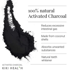 KIKI Health Detox & Cleanse Activated Charcoal Powder 70g Hot