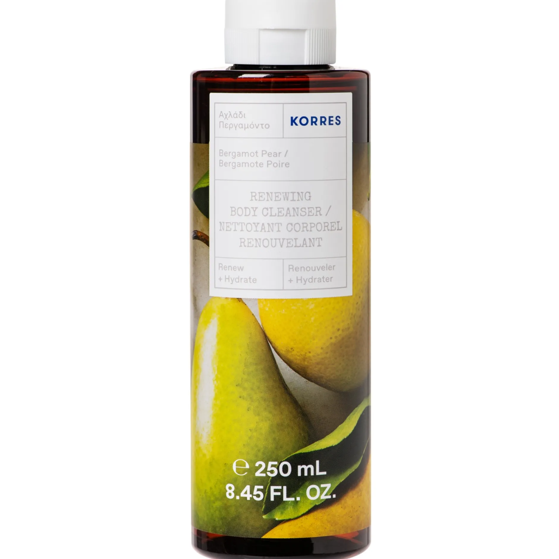 KORRES Body Bergamot Pear Renewing Body Cleanser 250ml Best