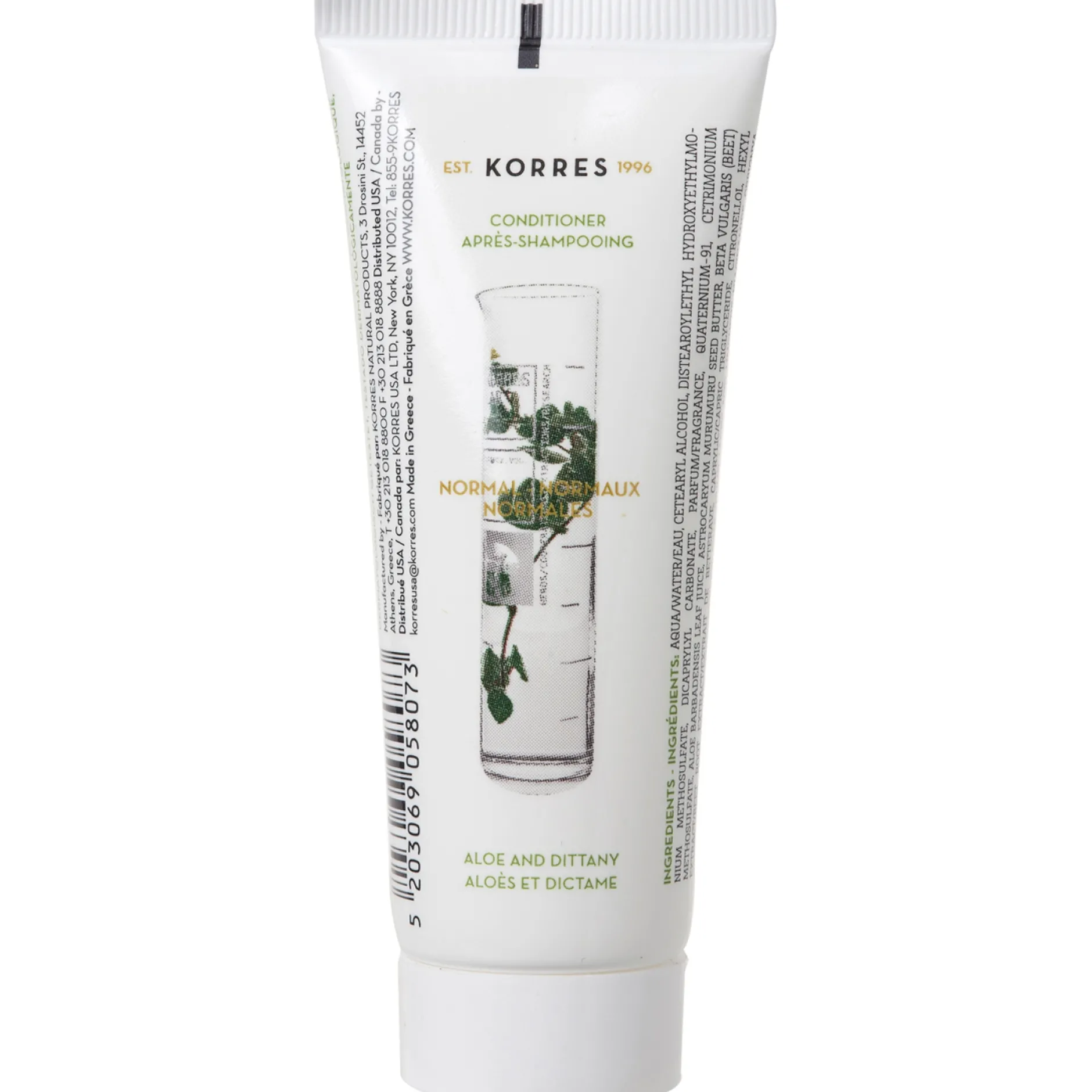 KORRES Haircare Aloe and Dittany Conditioner for Normal Hair 200ml Clearance