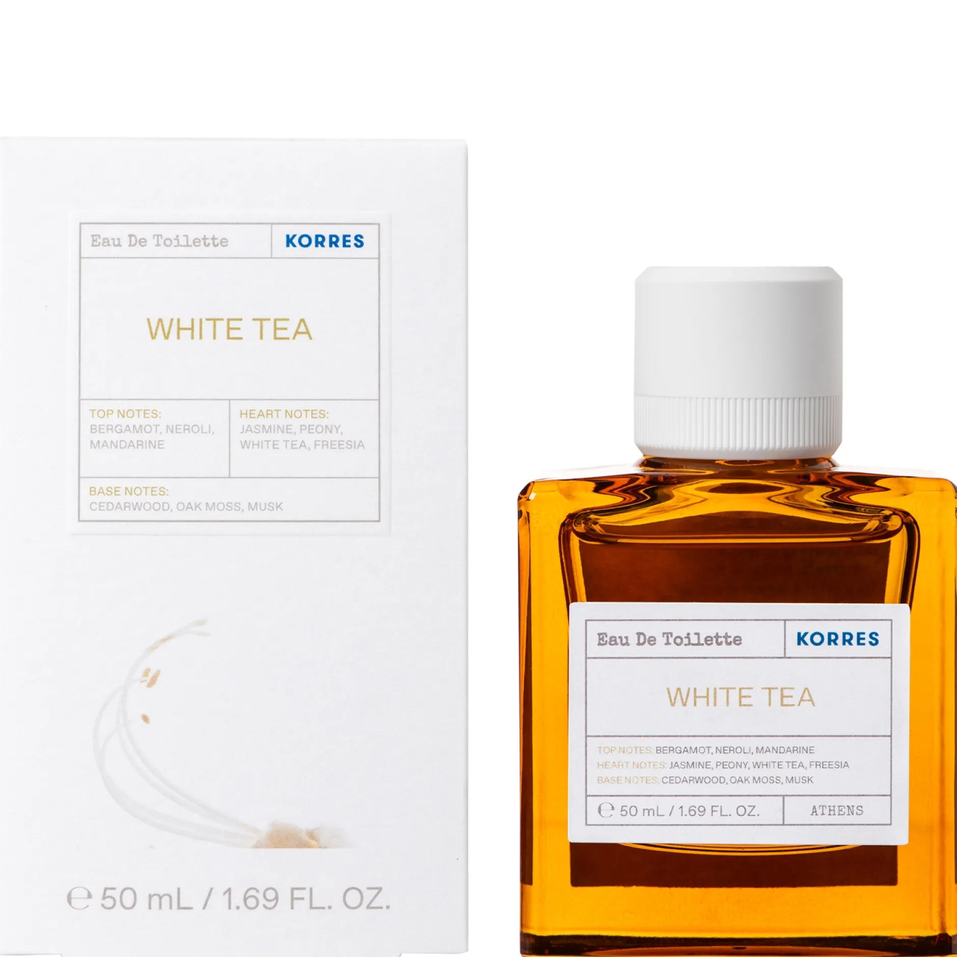 KORRES White Tea Eau de Toilette Spray 50ml Outlet