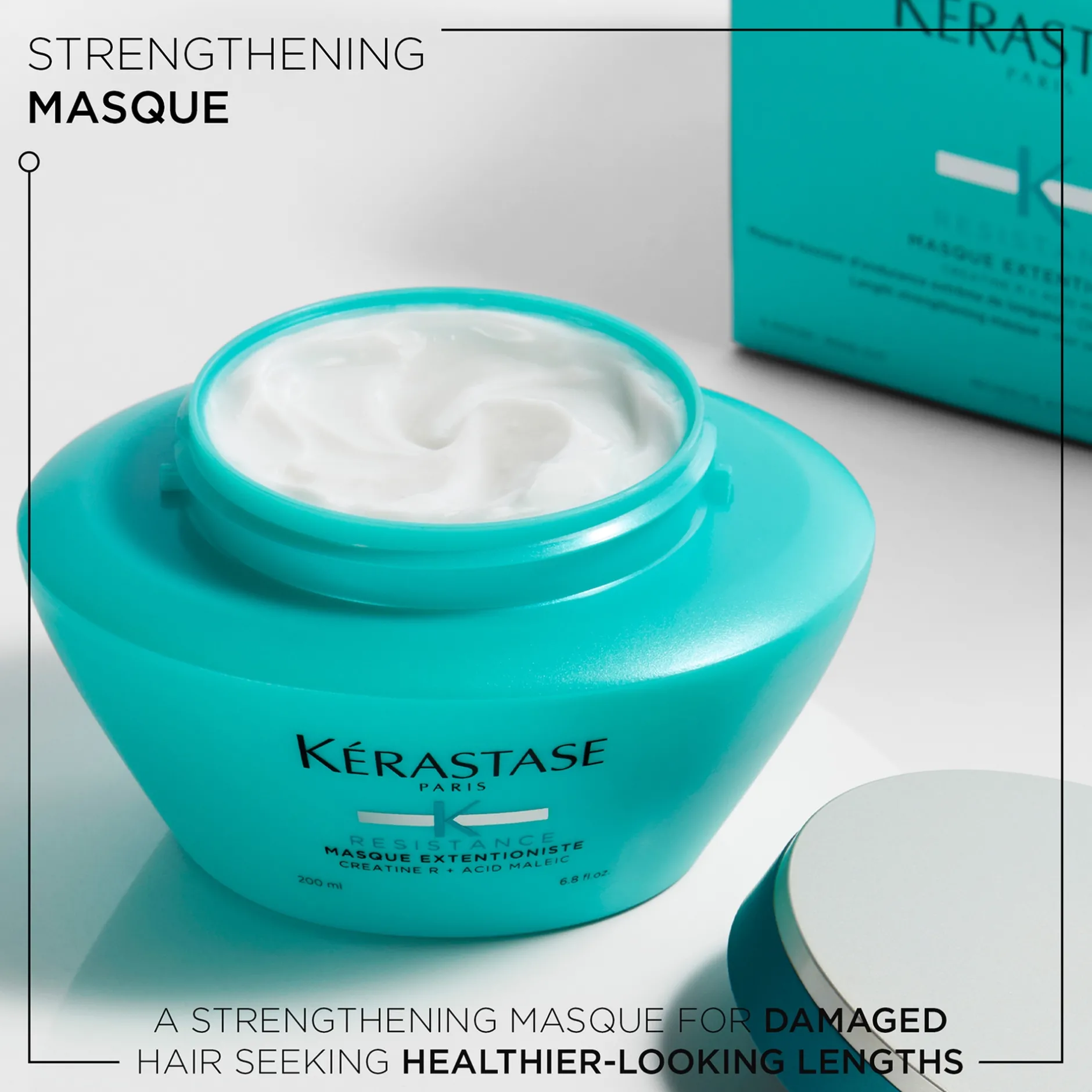 Kérastase Resistance Masque Extentioniste: Strengthening Hair Masque 200ml New