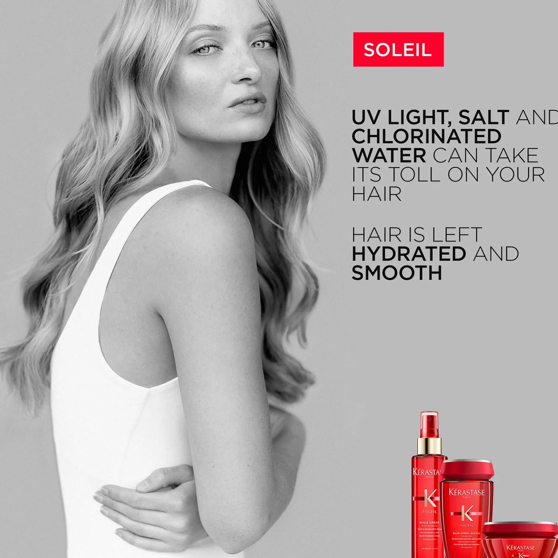 Kérastase Soleil Bain Aprés-Soleil: Nourishing Shampoo 250ml Hot