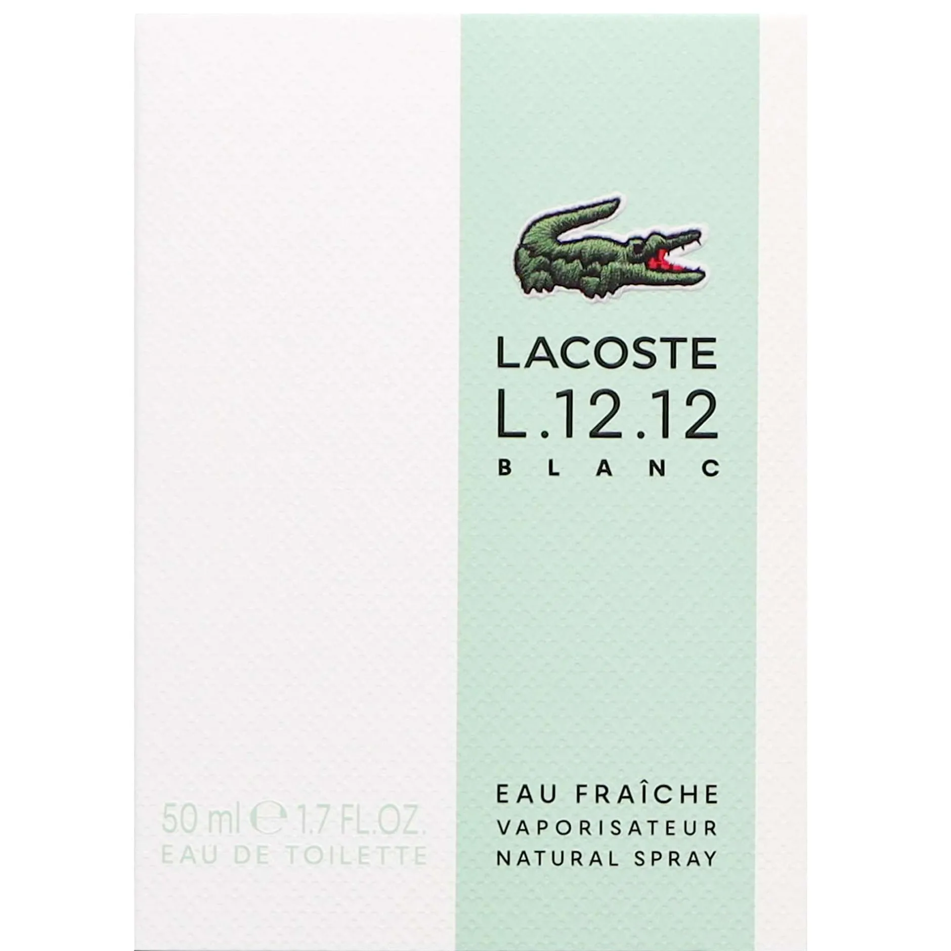 Lacoste L.12.12 Blanc Eau Fraîche Pour Lui Eau de Toilette Spray 50ml Clearance
