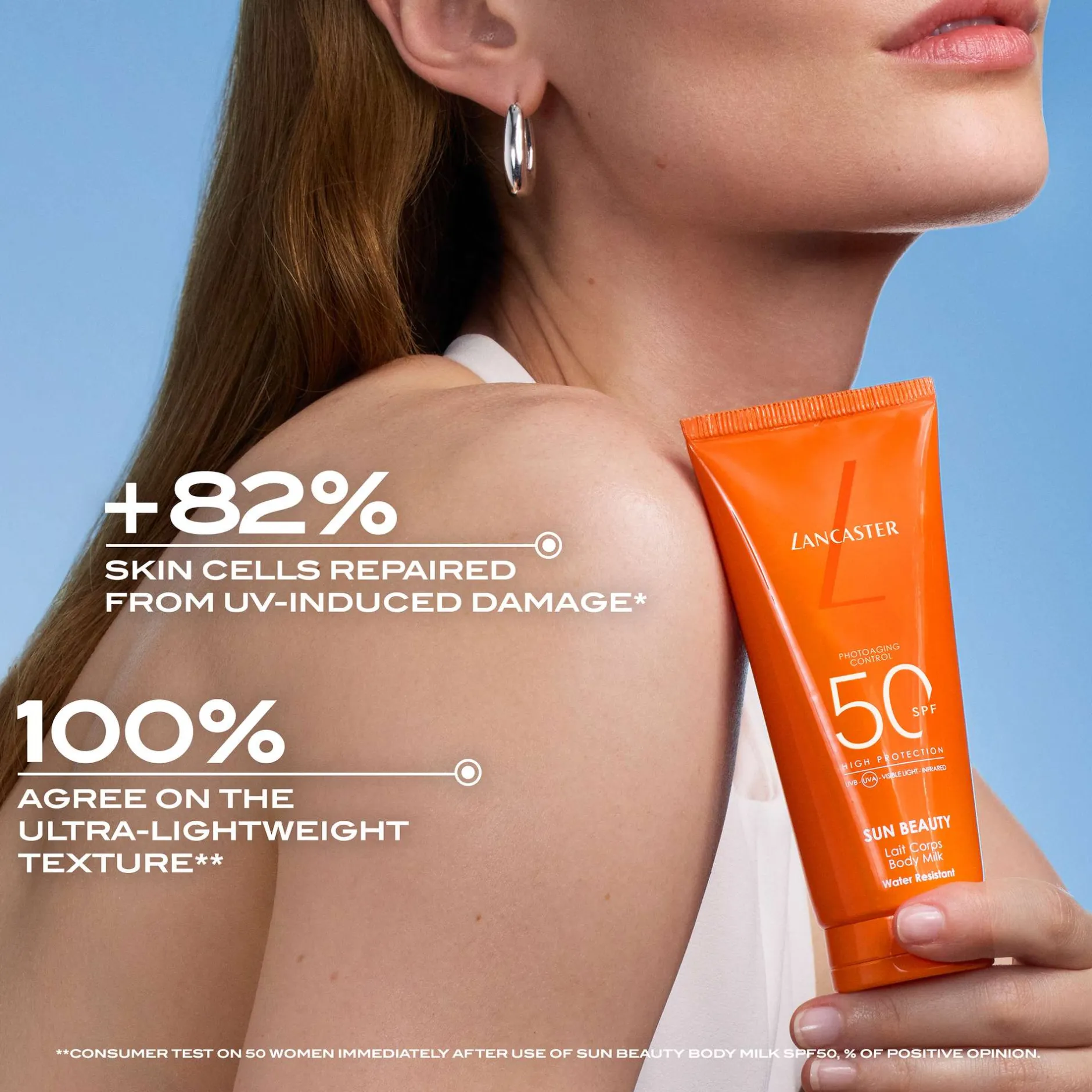 Lancaster Sun Beauty Body Milk SPF50 100ml Clearance