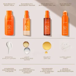 Lancaster Sun Beauty Sun Protective Water SPF50 150ml New