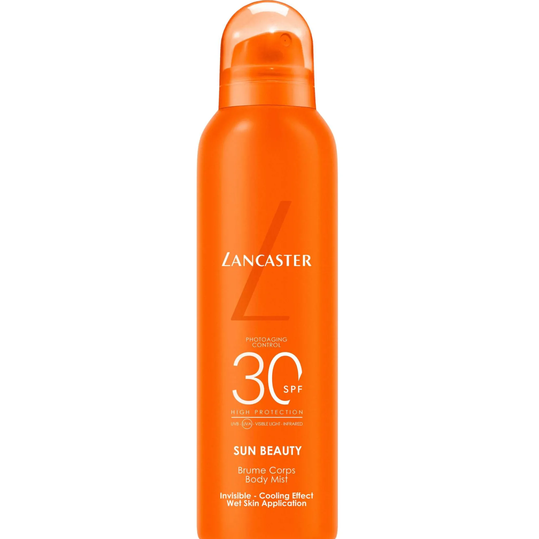 Lancaster Sun Sport Cooling Invisible Mist Wet Skin Application for Body SPF30 200ml Hot