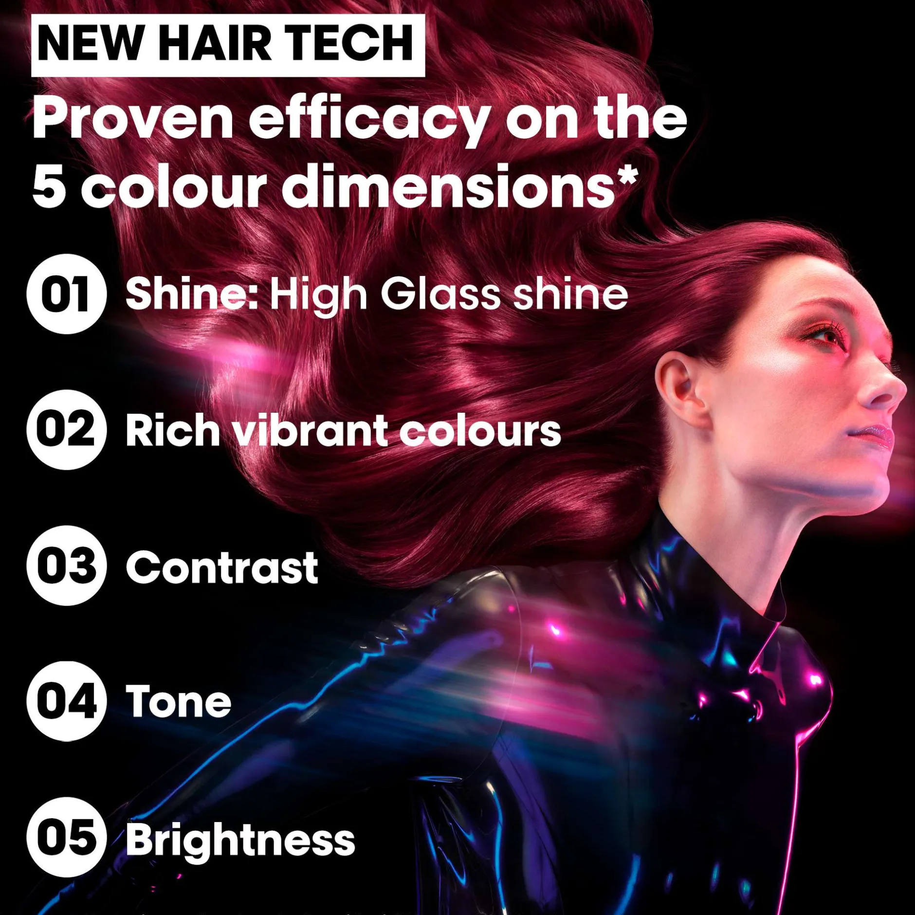 L'Oréal Professionnel Vitamino Color Spectrum Glass Shine Serum for Coloured Hair 50ml Clearance