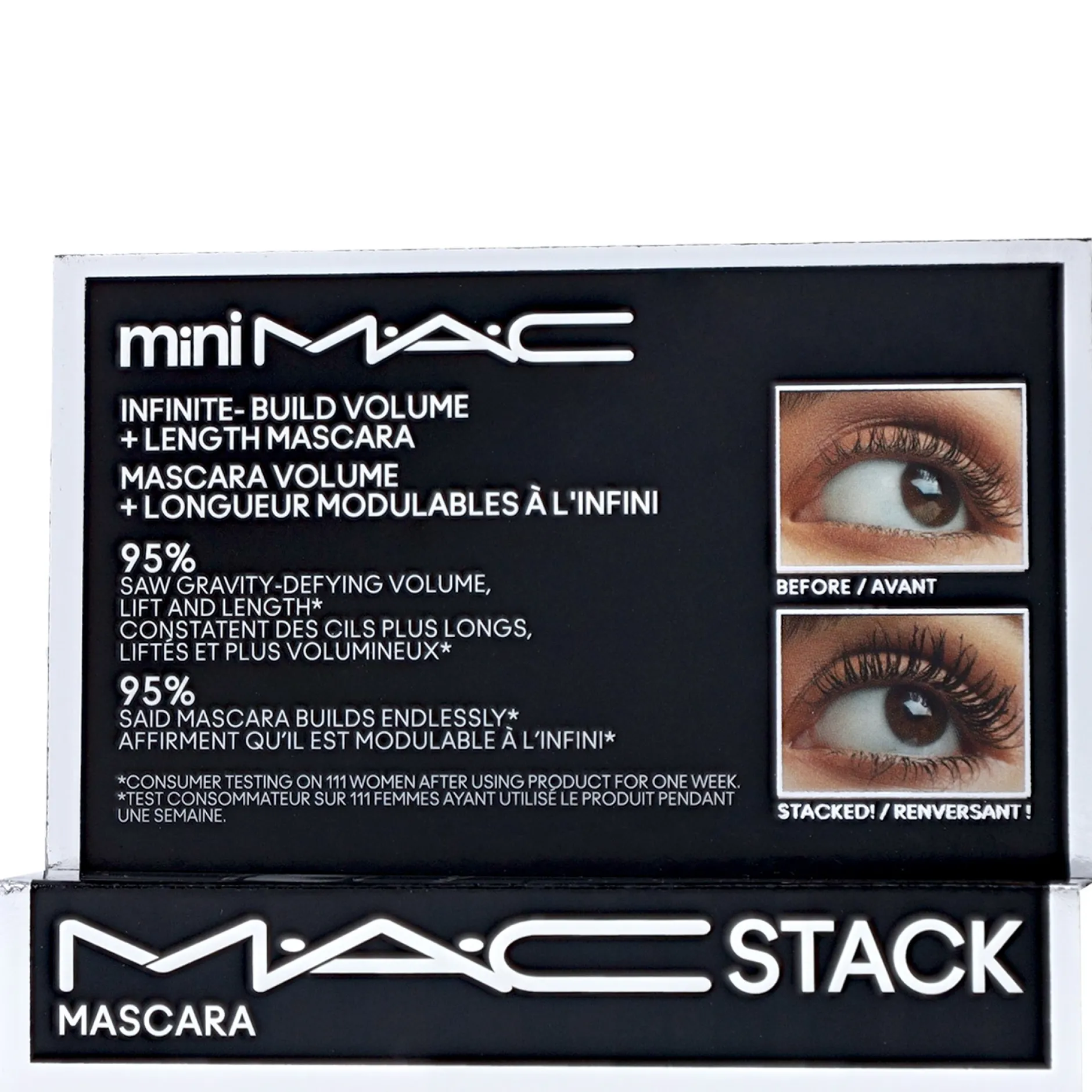 M.A.C Mascara Stack Mascara Mini 8ml New