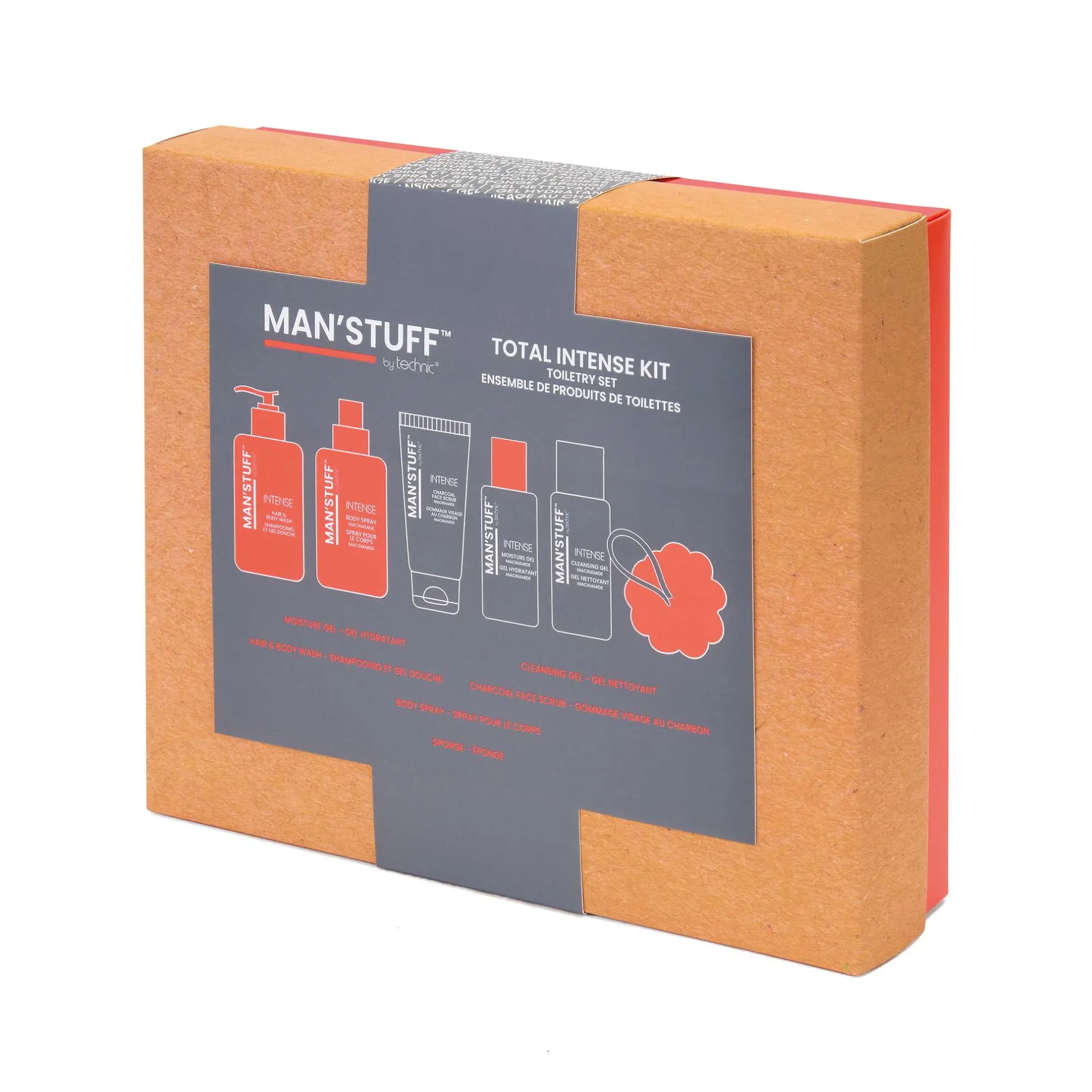 MAN'STUFF Gift Sets Total Intense Gift Set New
