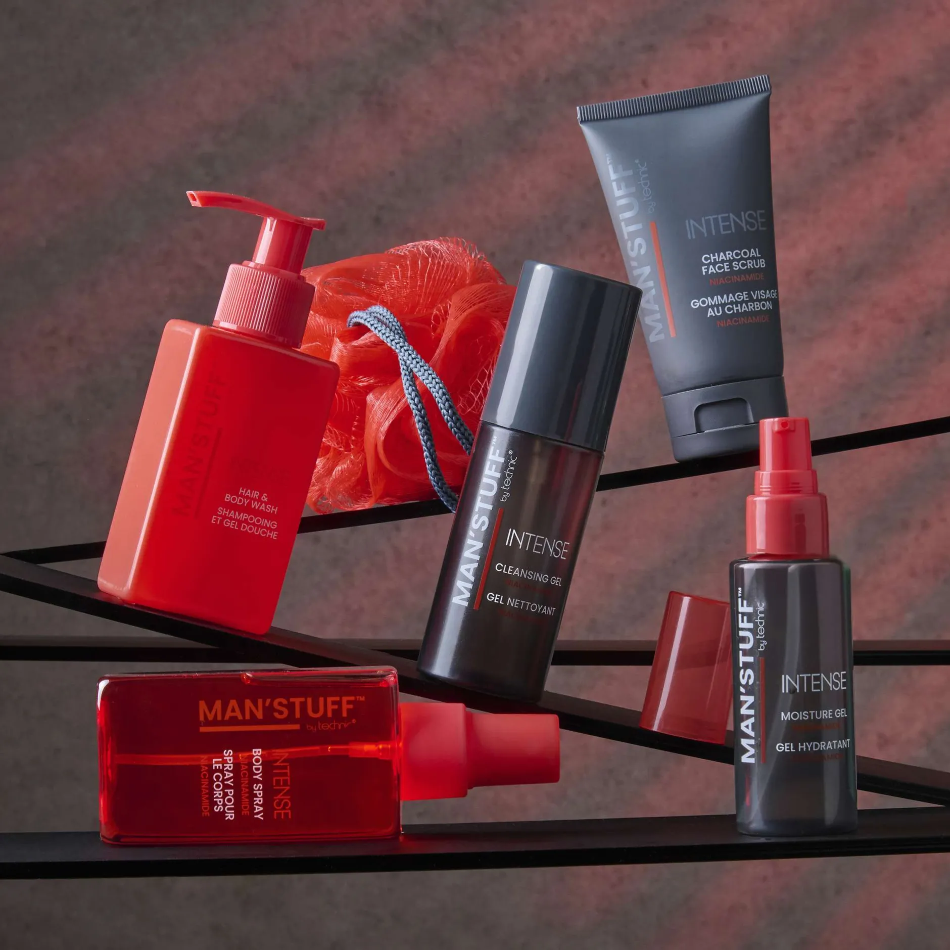 MAN'STUFF Gift Sets Total Intense Gift Set New
